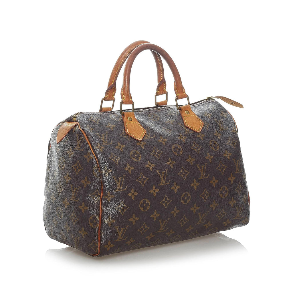Louis Vuitton Monogram Speedy 30 (SHG-31632)