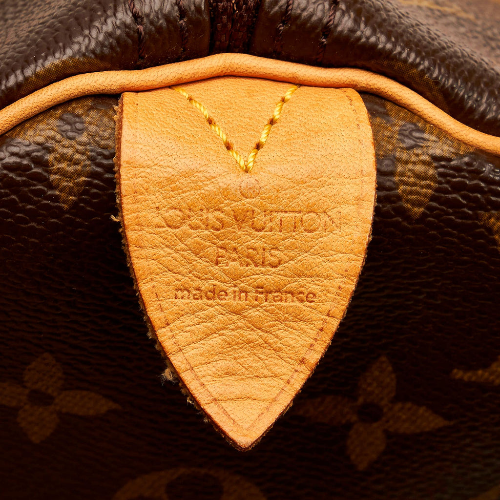 Louis Vuitton Monogram Speedy 30 (SHG-32259)