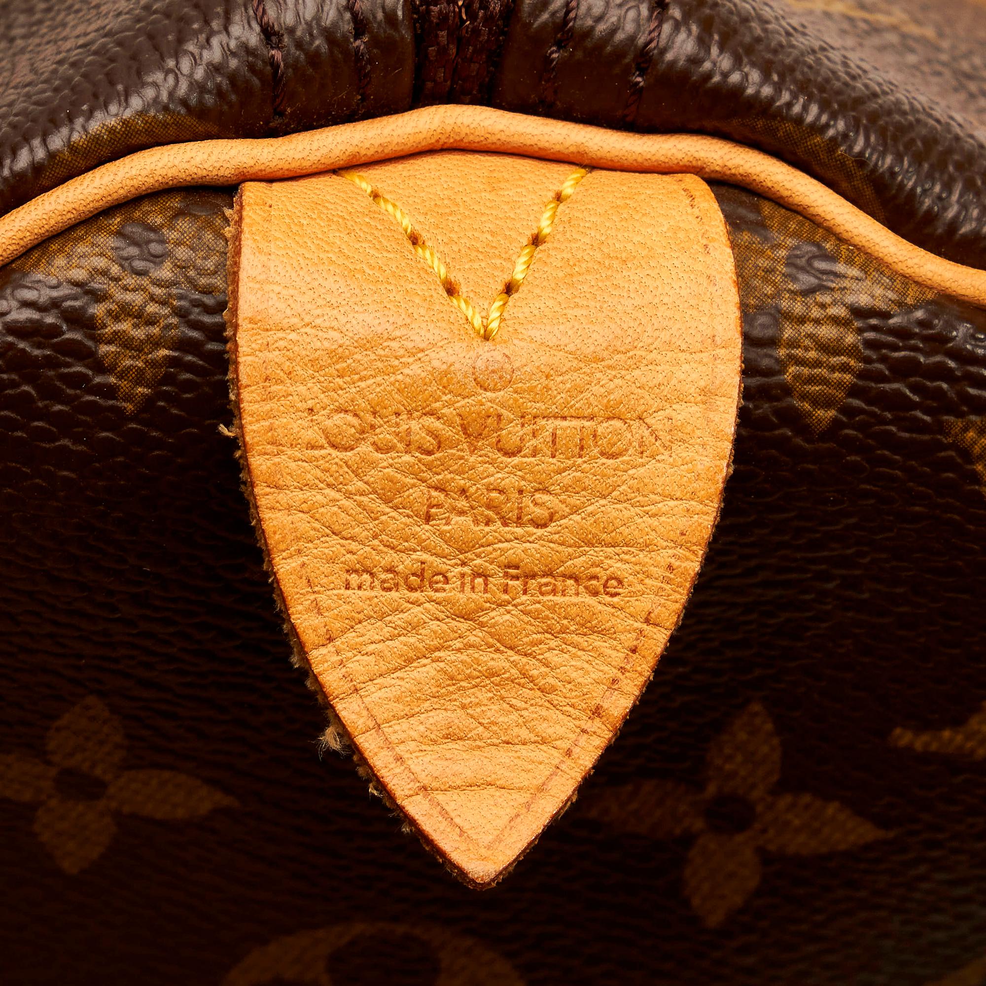Louis Vuitton Monogram Speedy 30 (SHG-32259)
