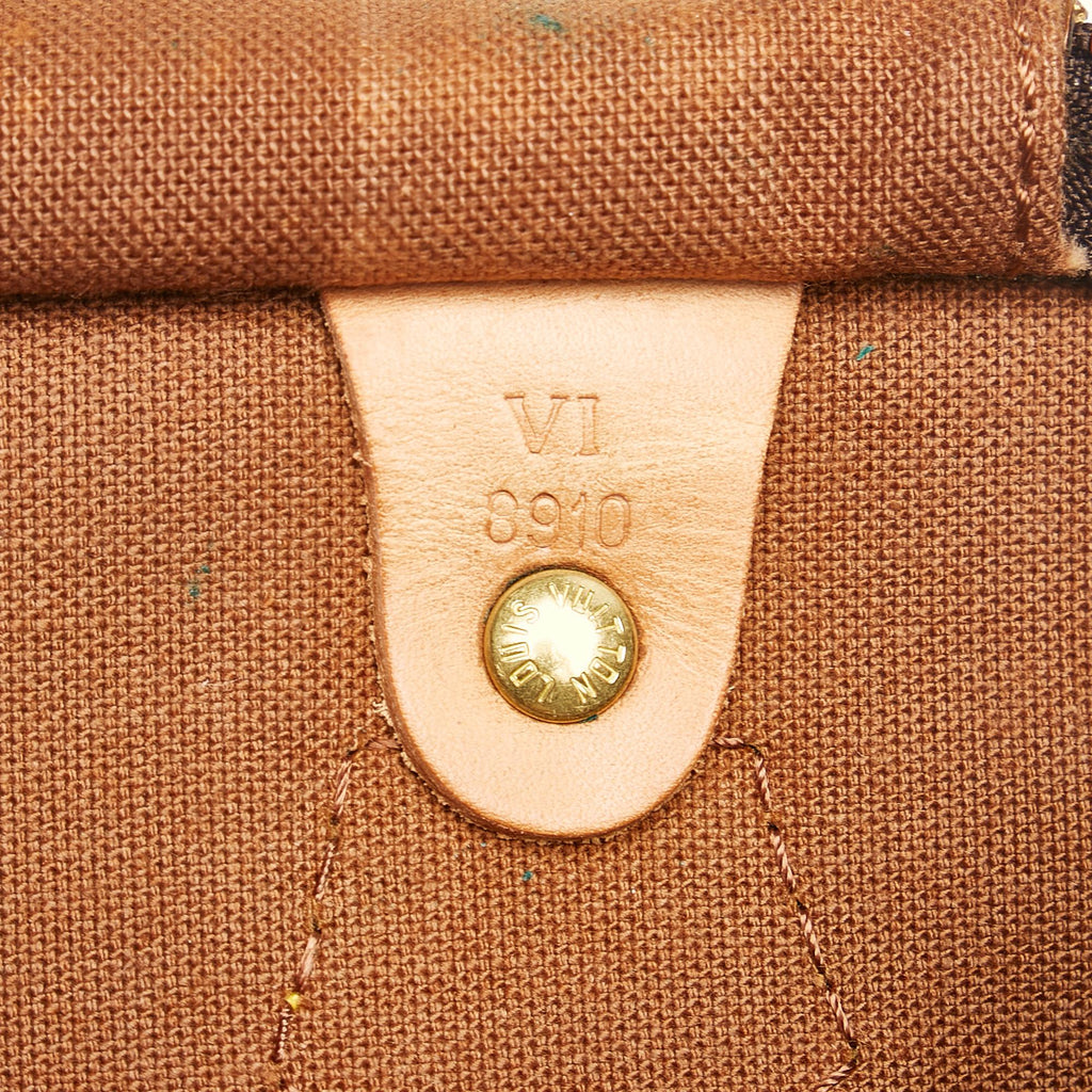 Louis Vuitton Monogram Speedy 30 (SHG-34380)