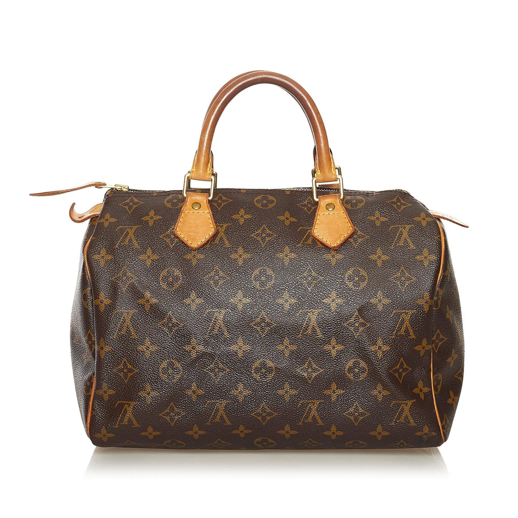 Louis Vuitton Monogram Speedy 30 (SHG-34582)