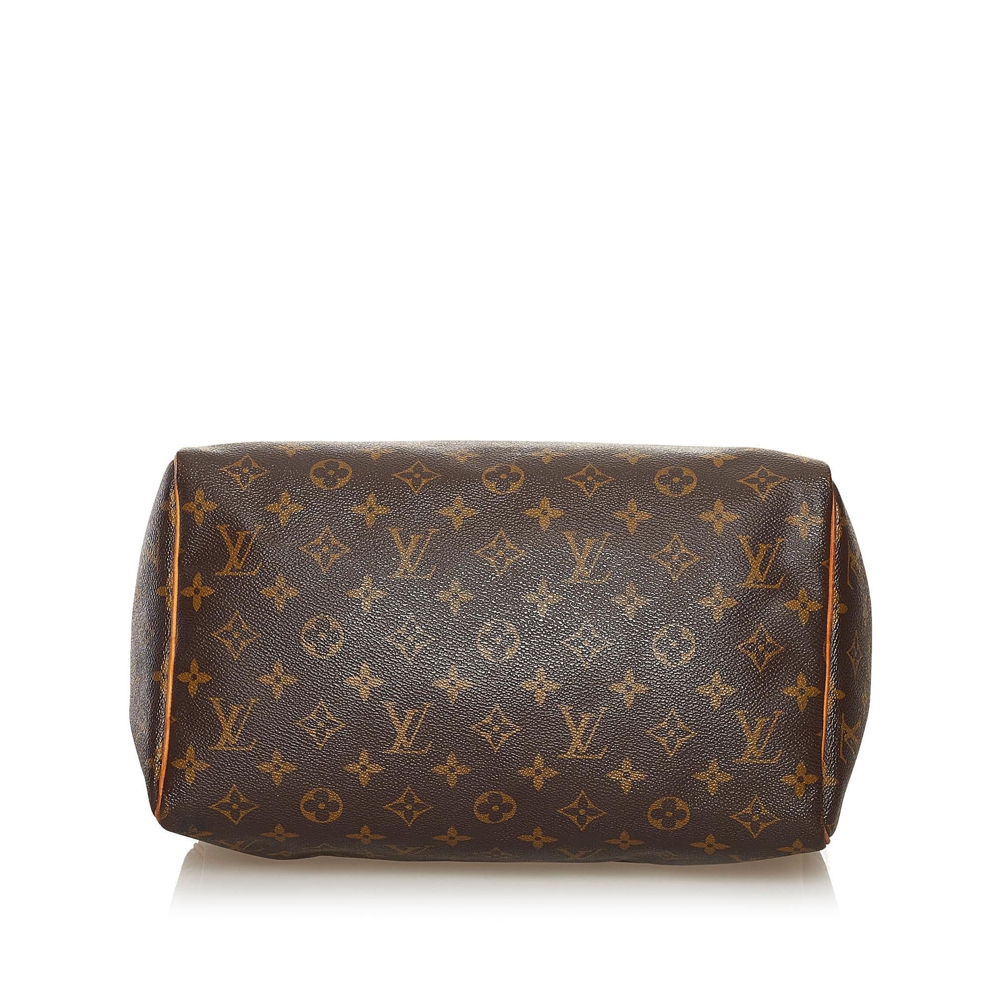 Louis Vuitton Monogram Speedy 30 (SHG-34582)
