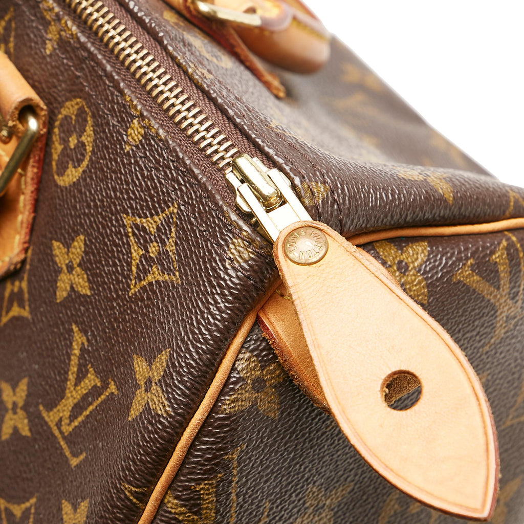 Louis Vuitton Monogram Speedy 30 (SHG-34582)