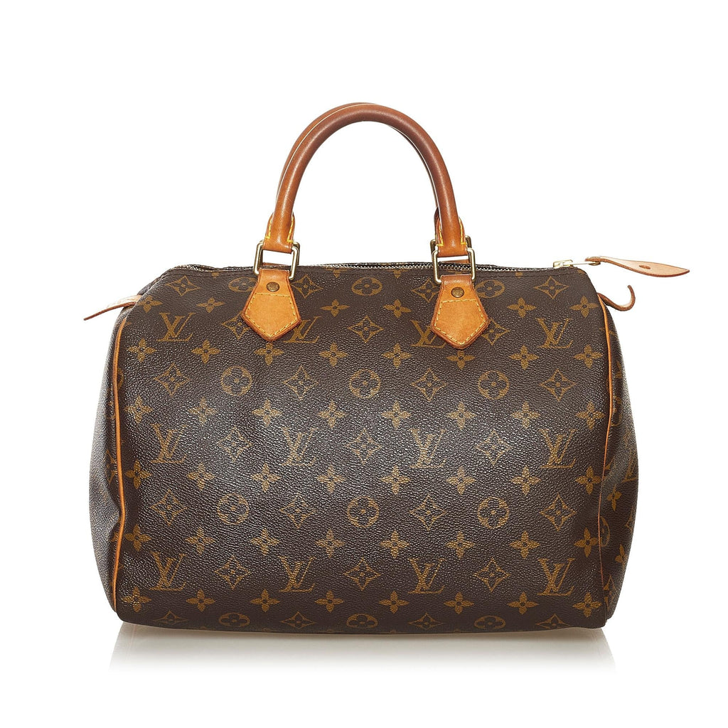 Louis Vuitton Monogram Speedy 30 (SHG-34582)