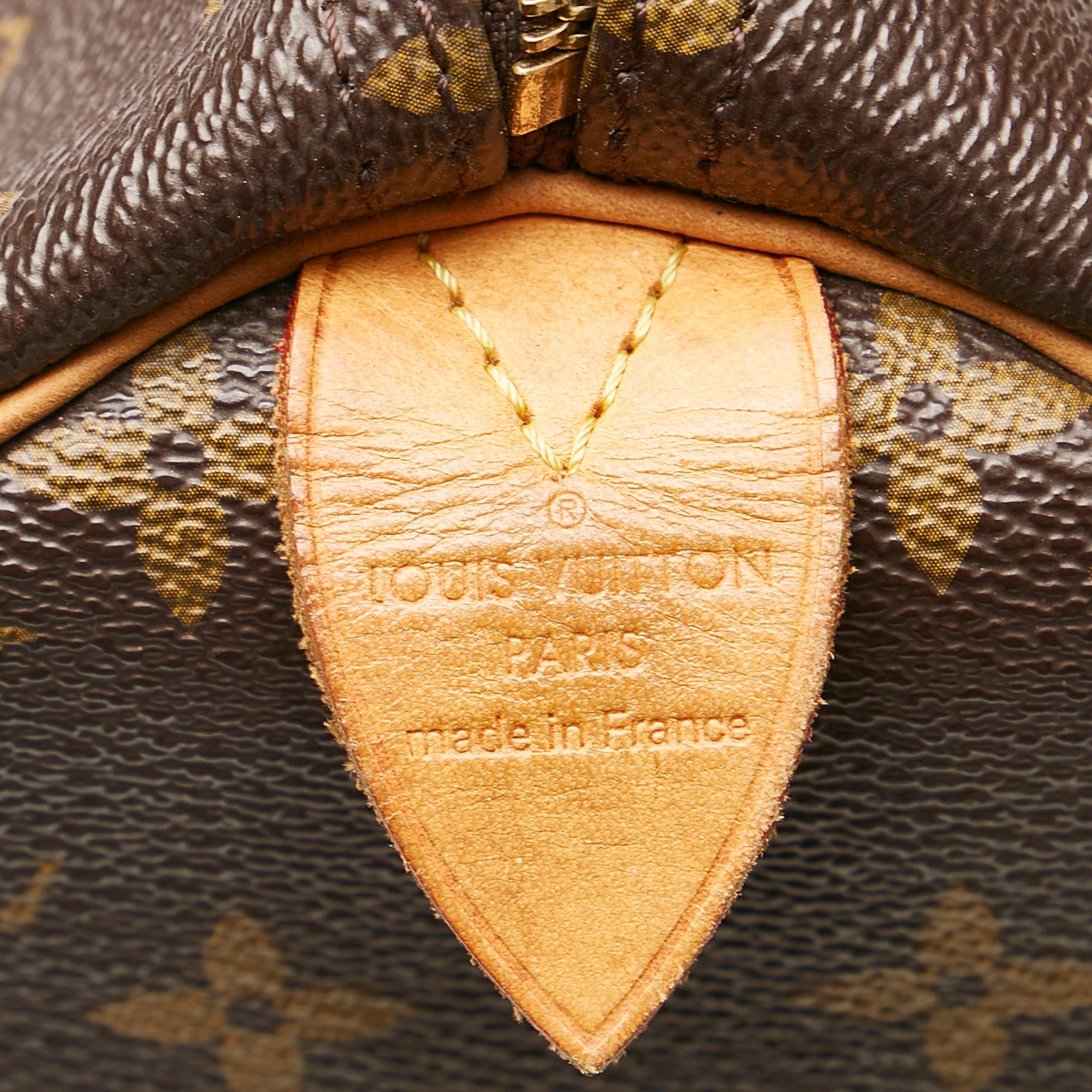 Louis Vuitton Monogram Speedy 30 (SHG-34582)