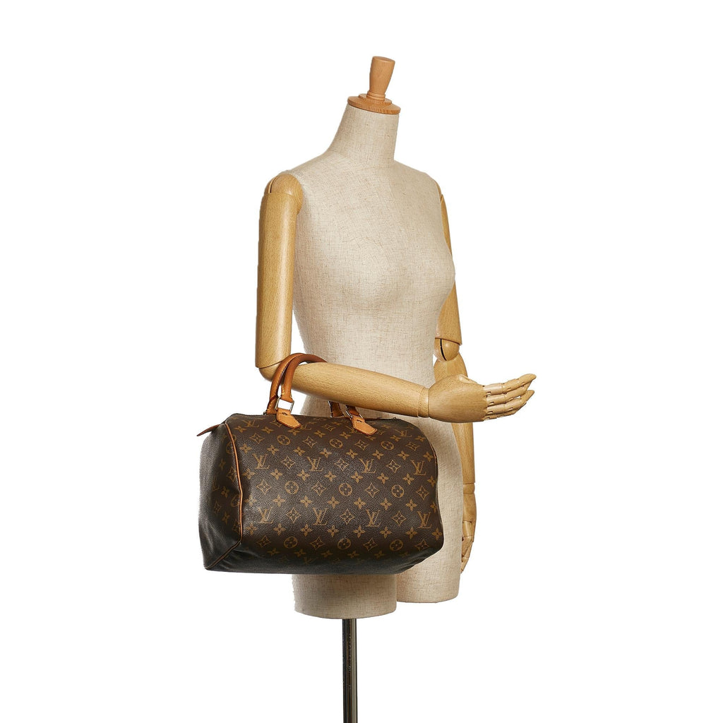 Louis Vuitton Monogram Speedy 30 (SHG-34582)