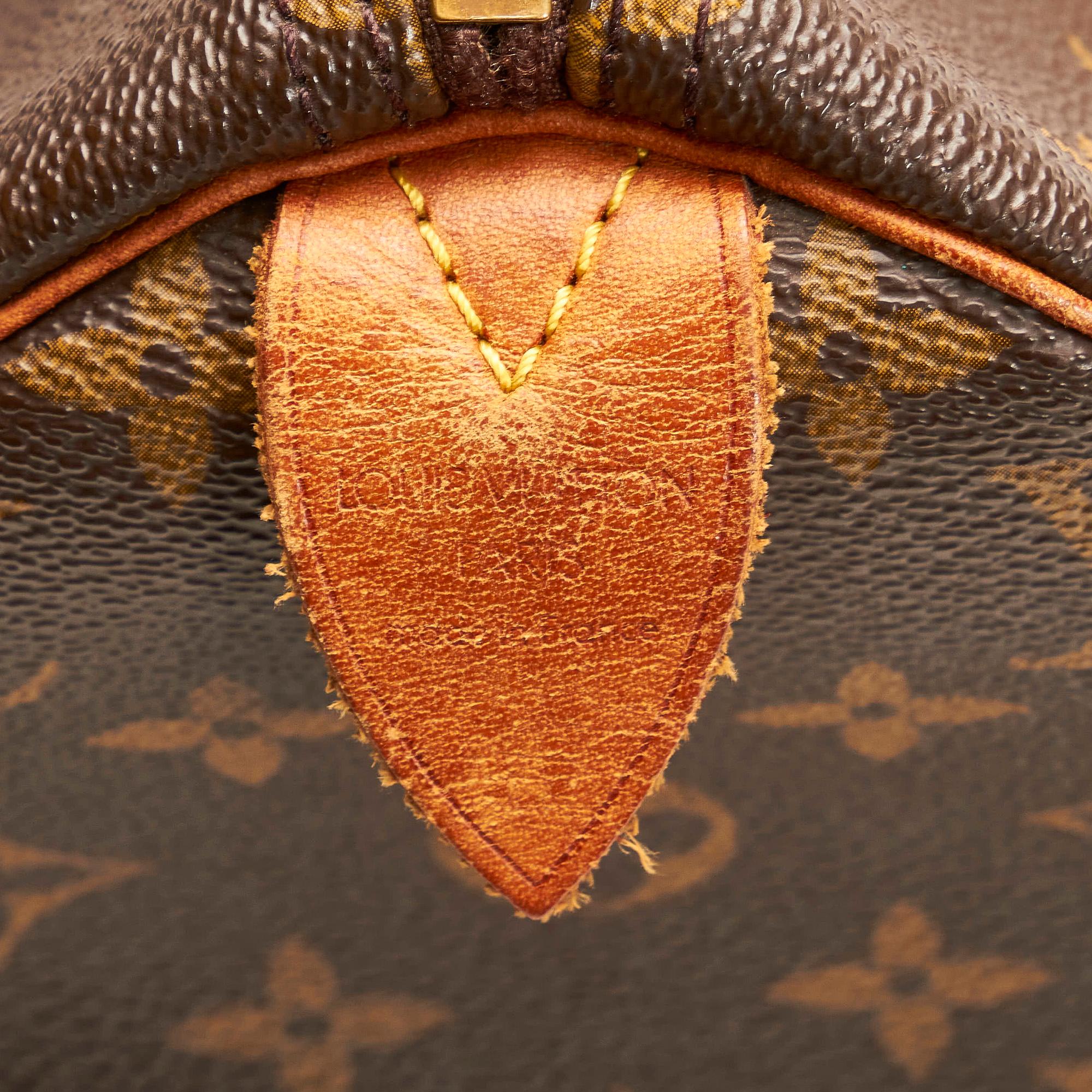 Louis Vuitton Monogram Speedy 30 (SHG-34994)