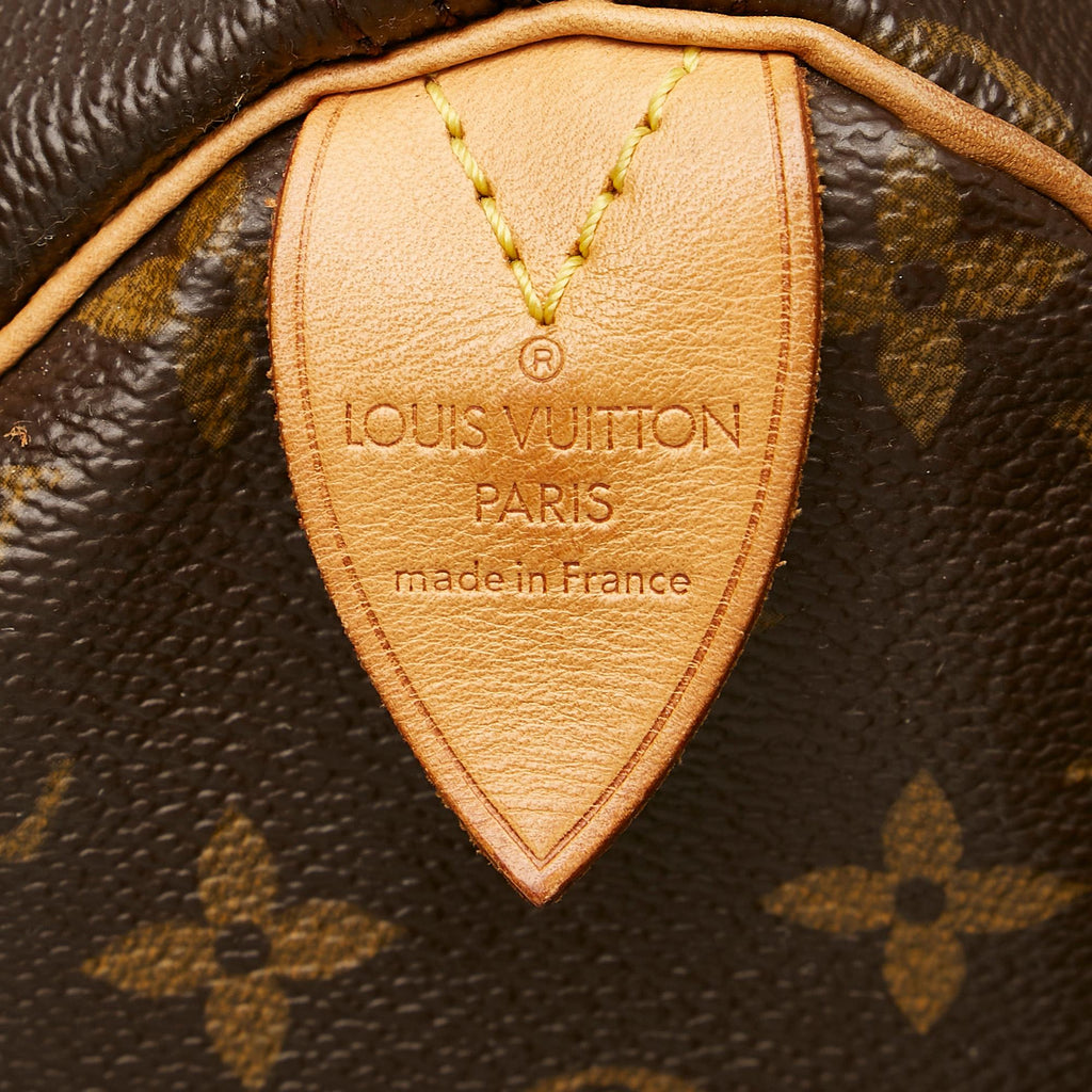 Louis Vuitton Monogram Speedy 30 (SHG-35036)