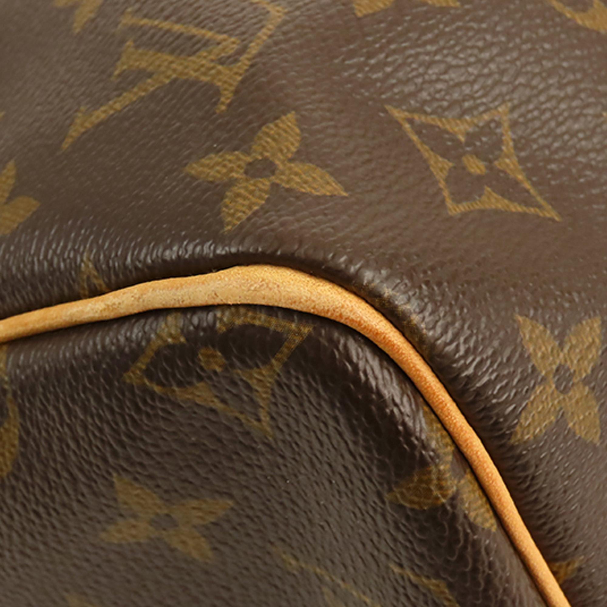Louis Vuitton Monogram Speedy 30 (SHG-35371)
