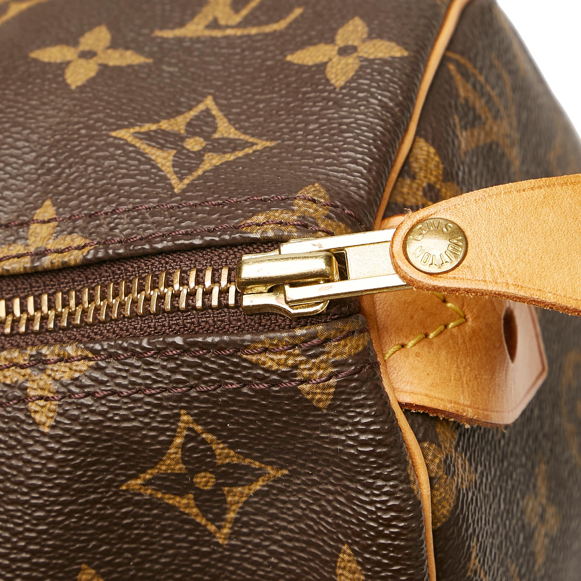 Louis Vuitton Monogram Speedy 30 (SHG-35117)