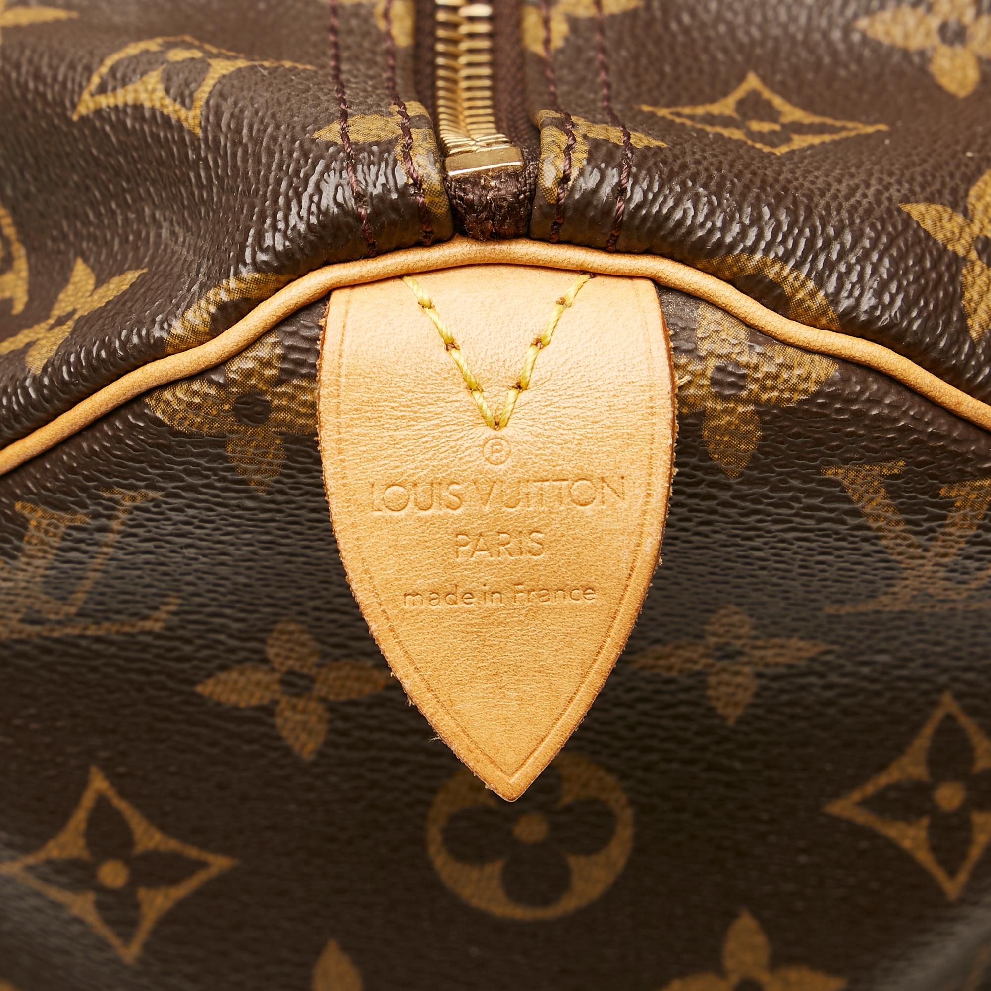 Louis Vuitton Monogram Speedy 30 (SHG-35117)