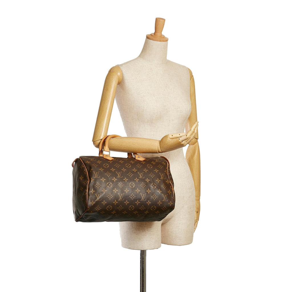 Louis Vuitton Monogram Speedy 30 (SHG-35130)