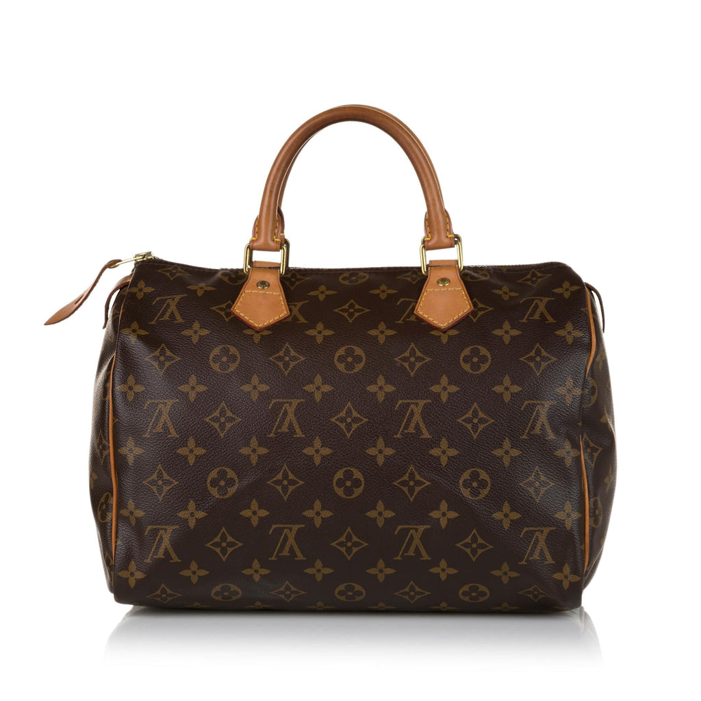 Louis Vuitton Monogram Speedy 30 (SHG-35146)