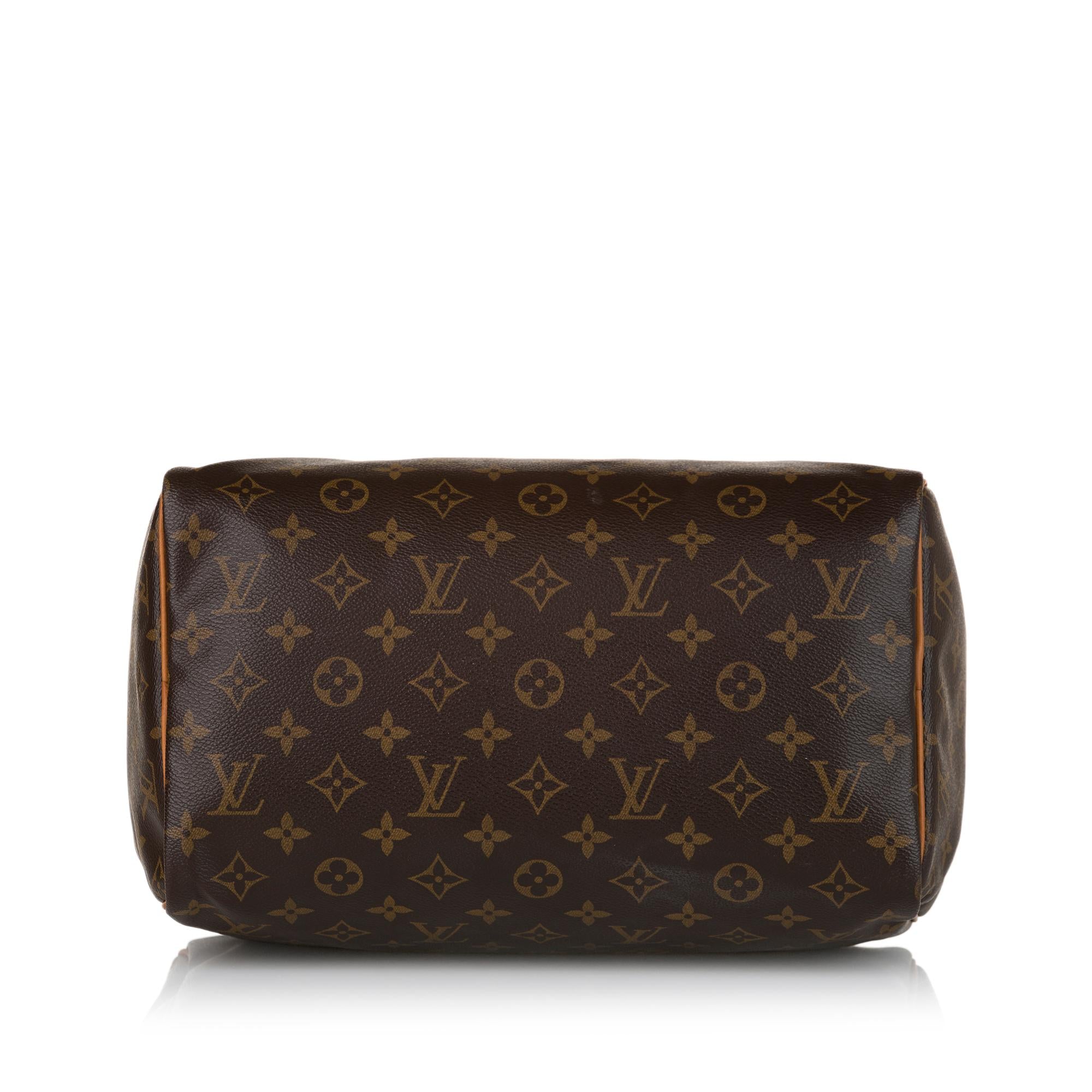 Louis Vuitton Monogram Speedy 30 (SHG-35146)