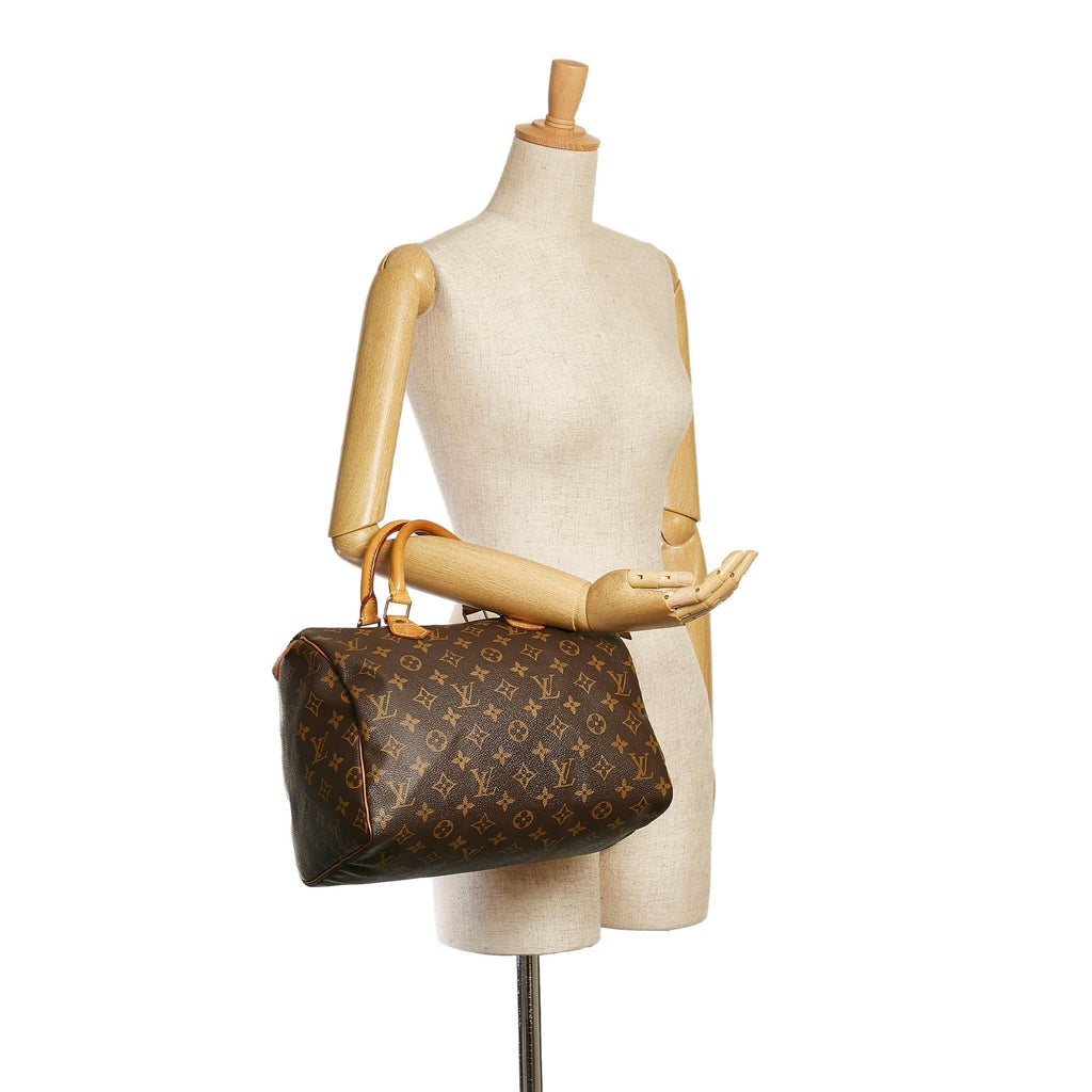 Louis Vuitton Monogram Speedy 30 (SHG-35167)