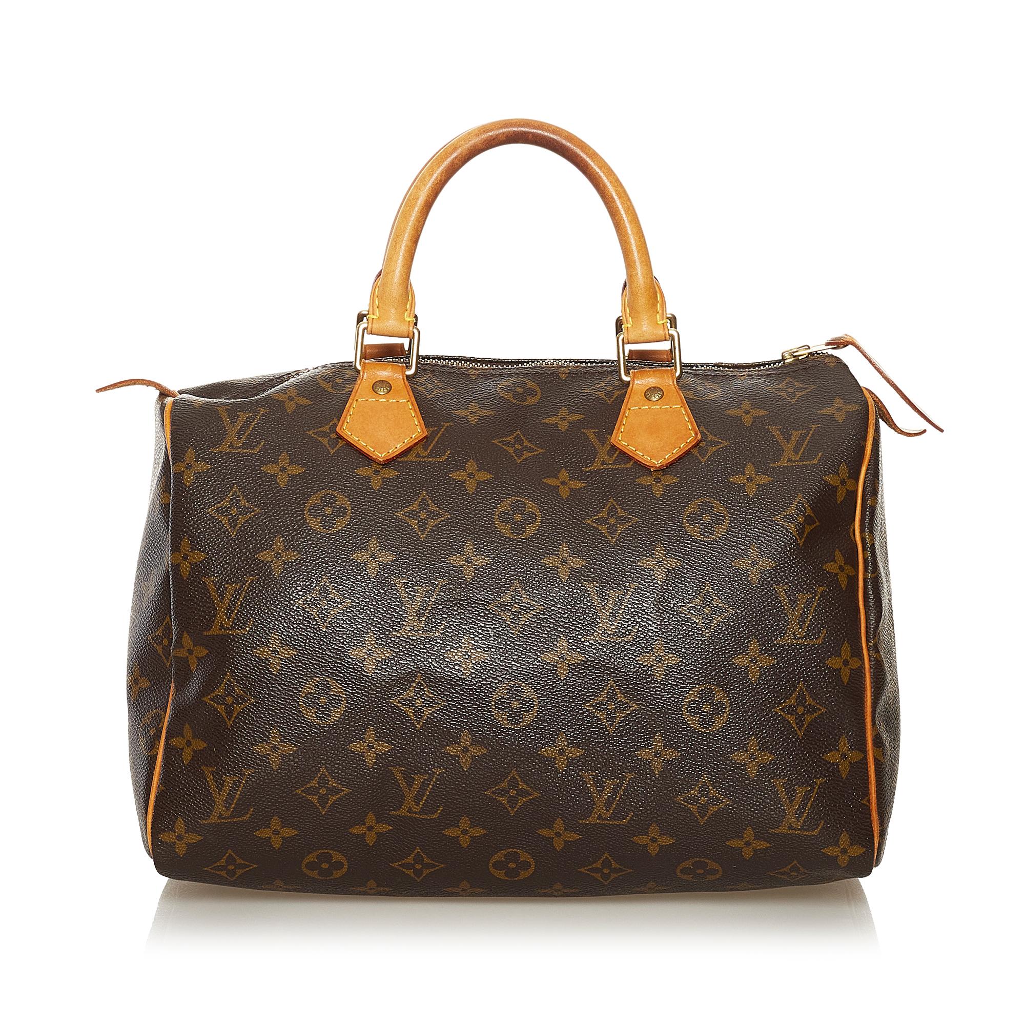 Louis Vuitton Monogram Speedy 30 (SHG-35169)