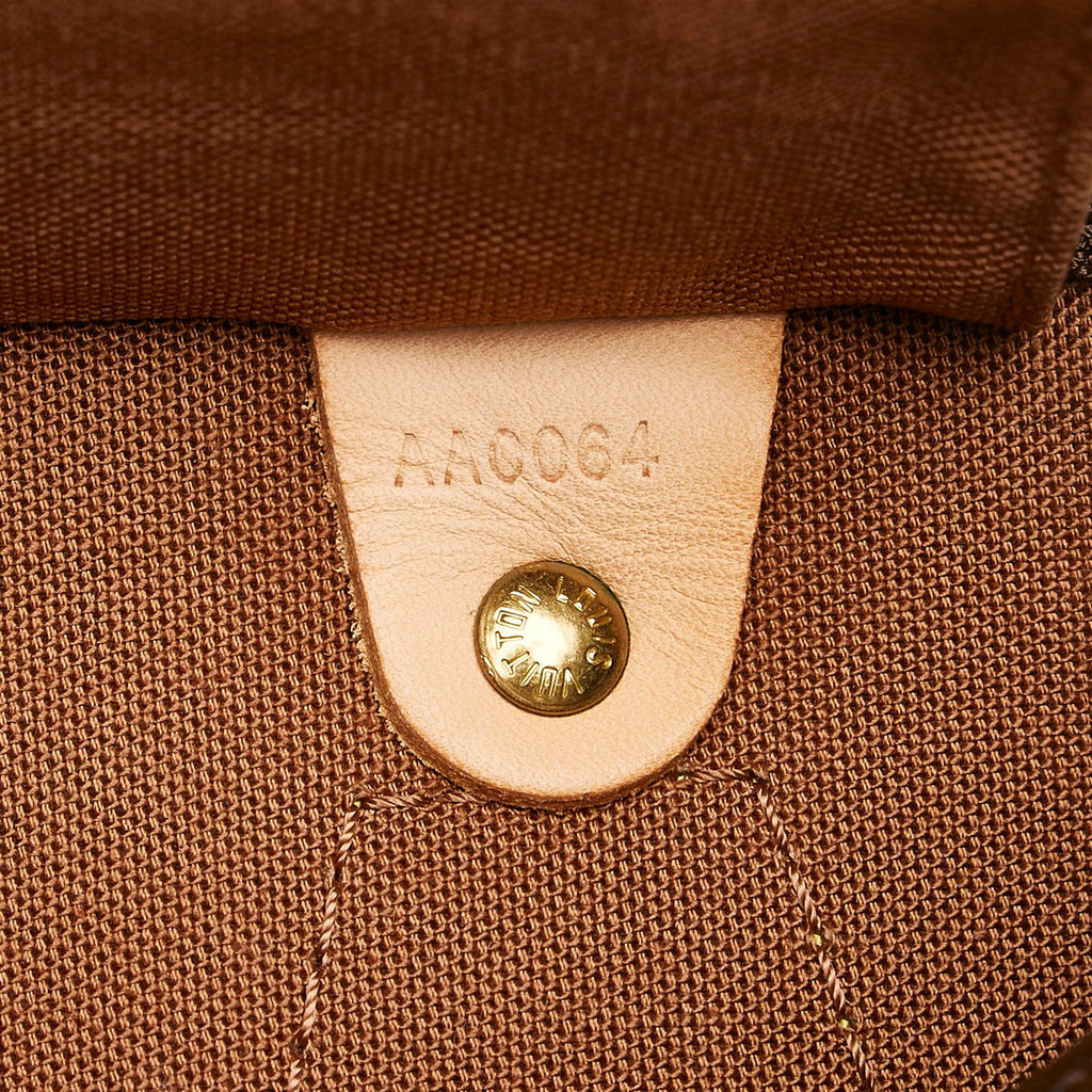 Louis Vuitton Monogram Speedy 30 (SHG-35181)