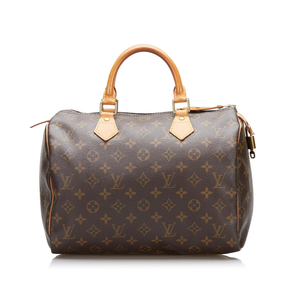 Louis Vuitton Monogram Speedy 30 (SHG-35294)