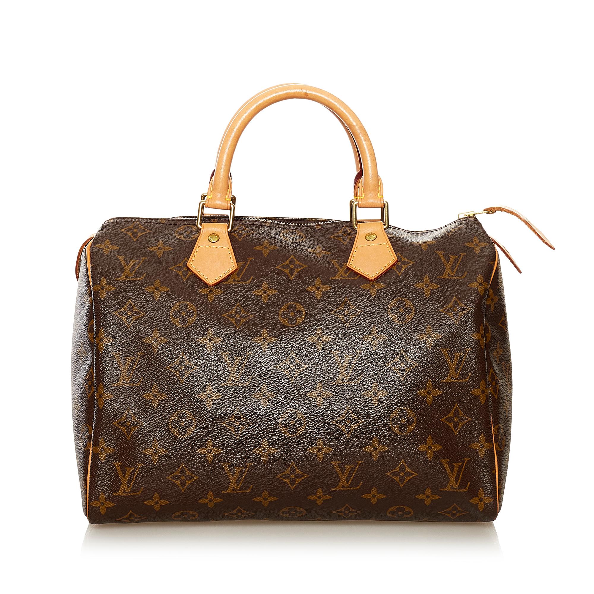 Louis Vuitton Monogram Speedy 30 (SHG-35319)
