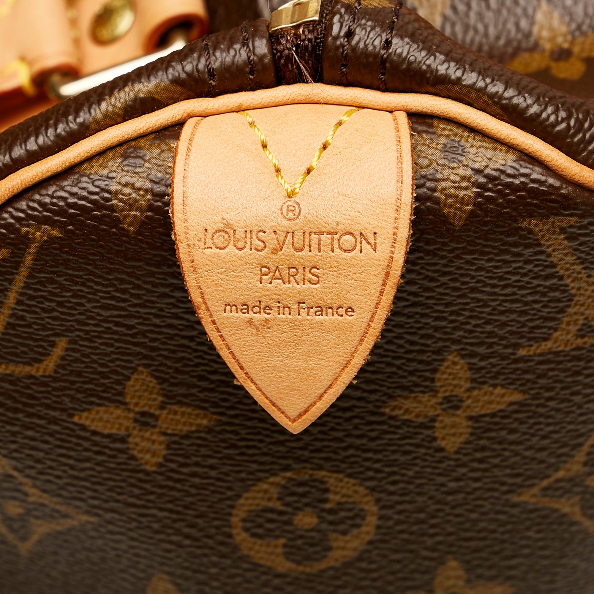 Louis Vuitton Monogram Speedy 30 (SHG-35319)