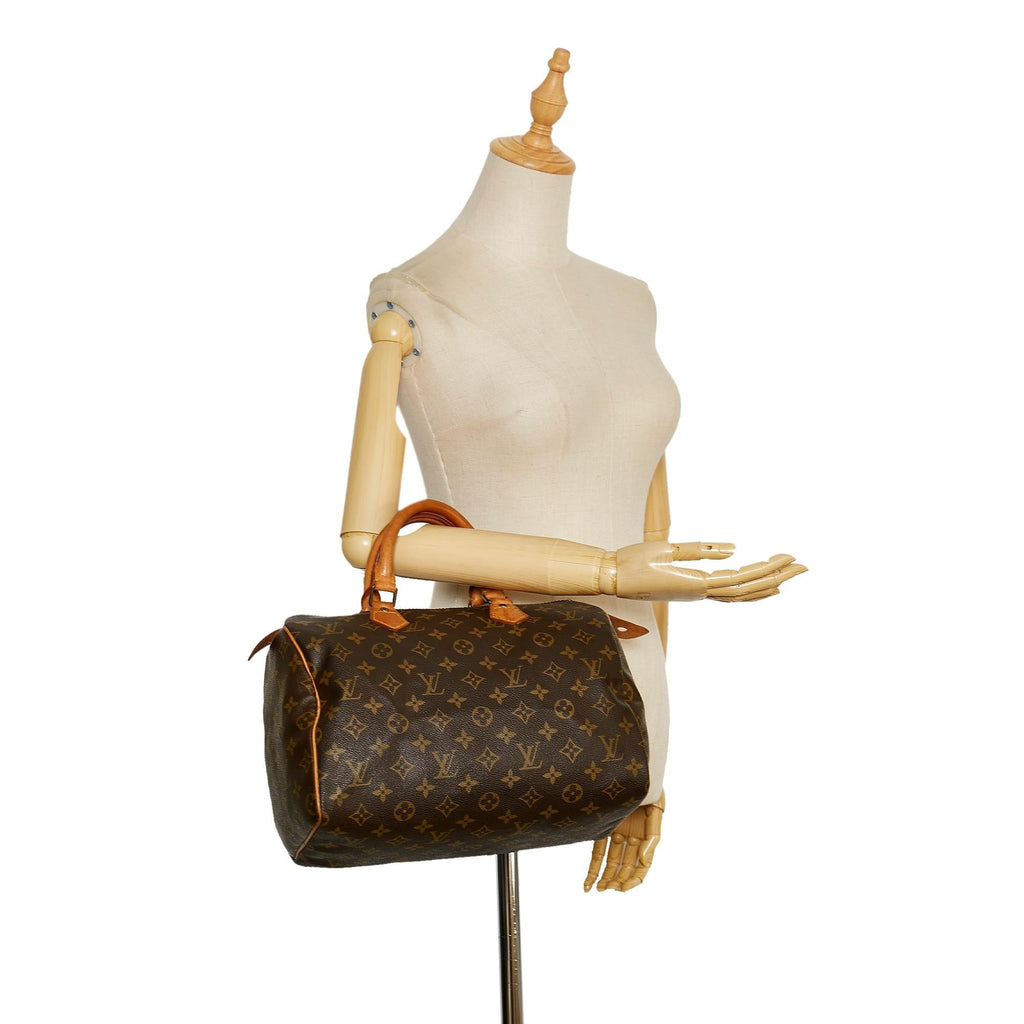 Louis Vuitton Monogram Speedy 30 (SHG-35780)