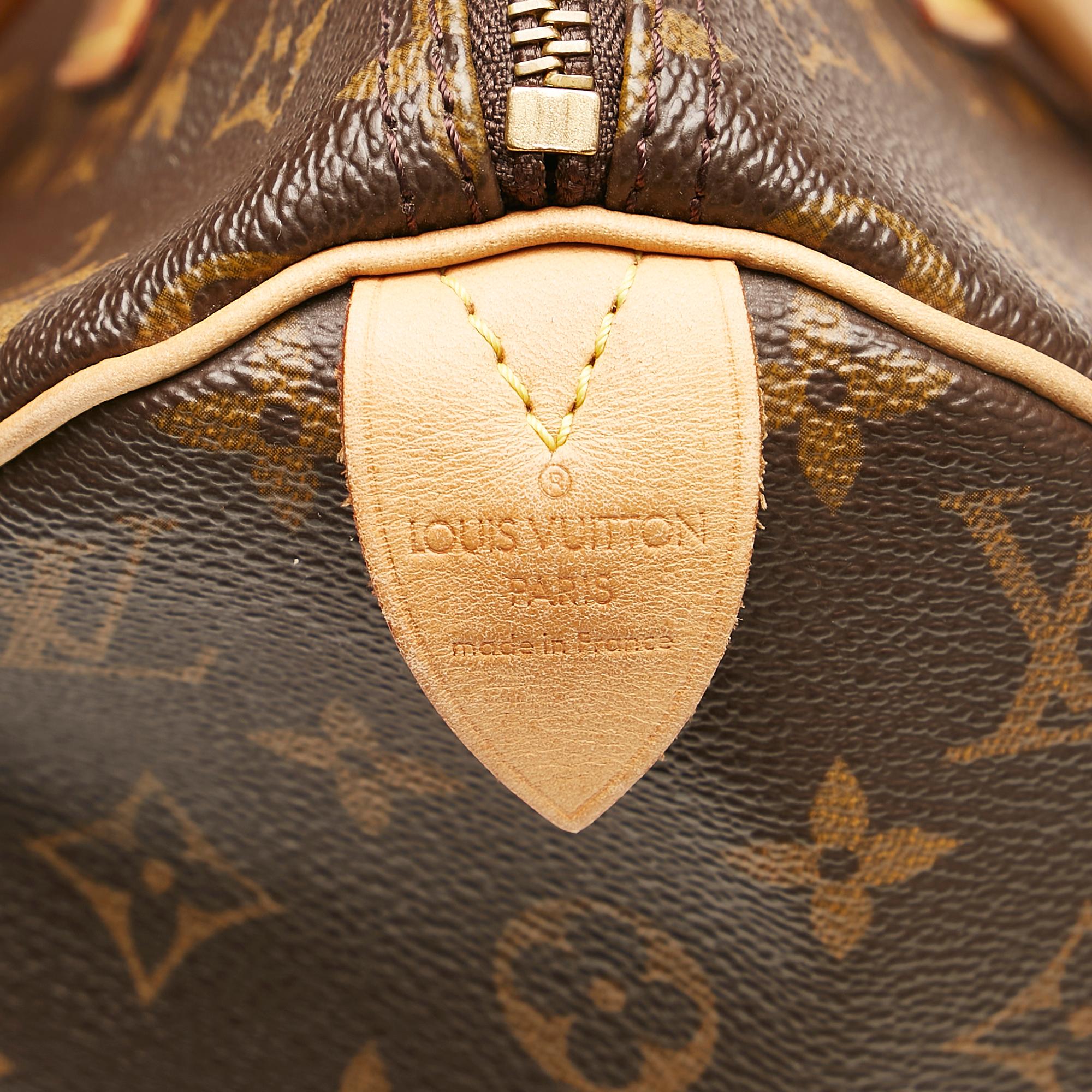 Louis Vuitton Monogram Speedy 30 (SHG-35809)