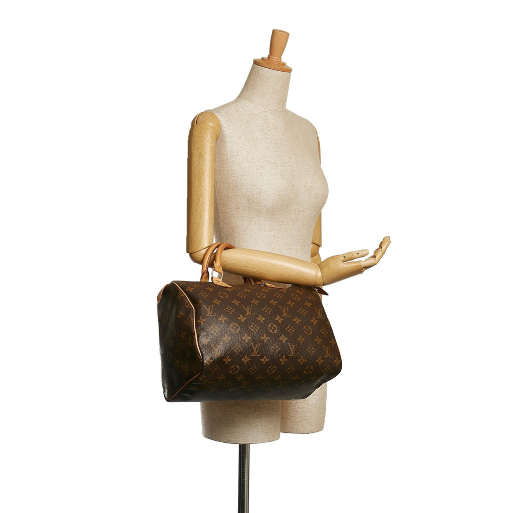Louis Vuitton Monogram Speedy 30 (SHG-35809)