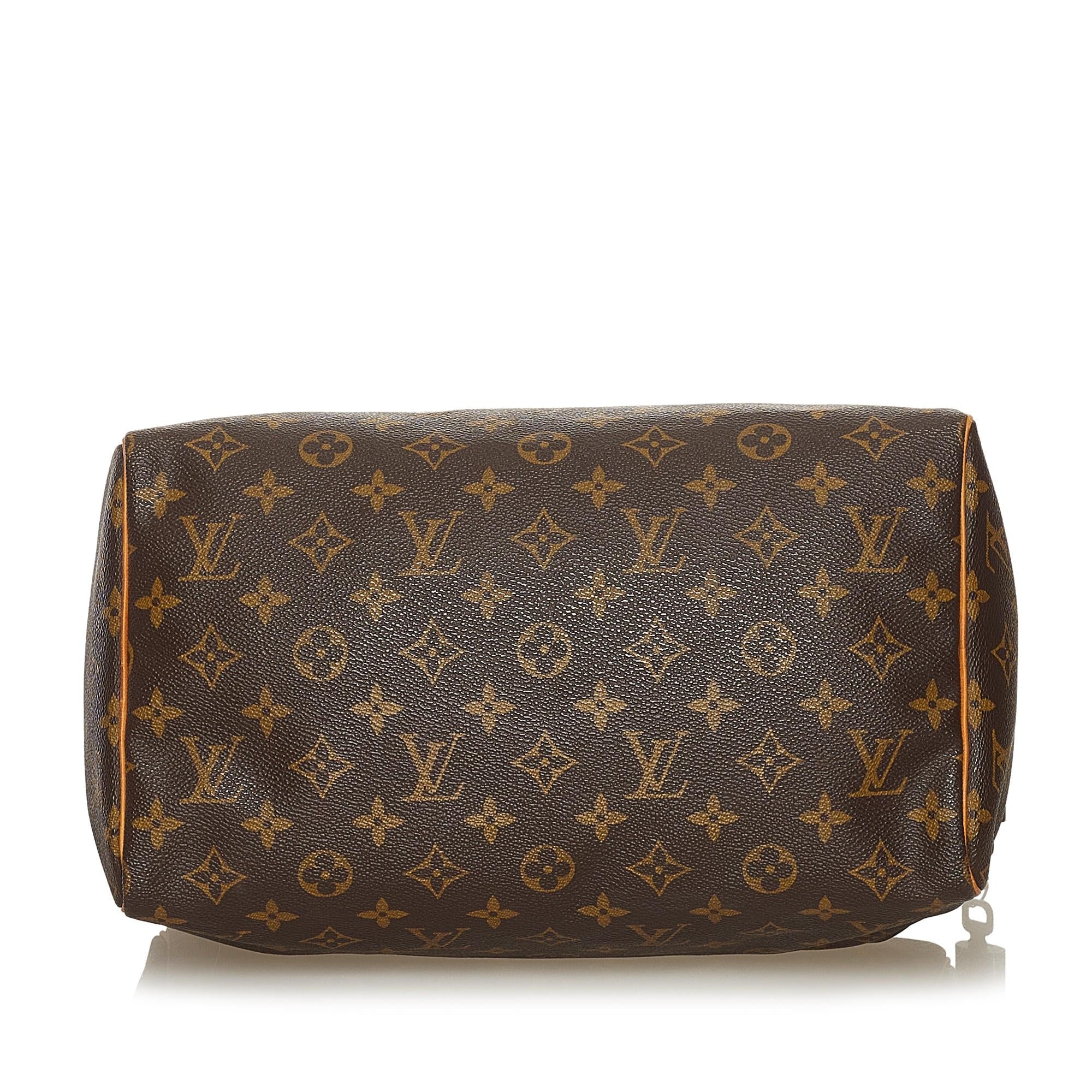 Louis Vuitton Monogram Speedy 30 (SHG-35837)