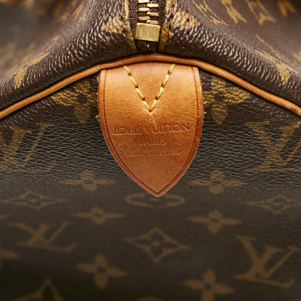Louis Vuitton Monogram Speedy 30 (SHG-35837)