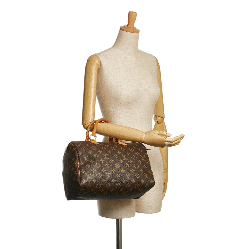 Louis Vuitton Monogram Speedy 30 (SHG-35837)