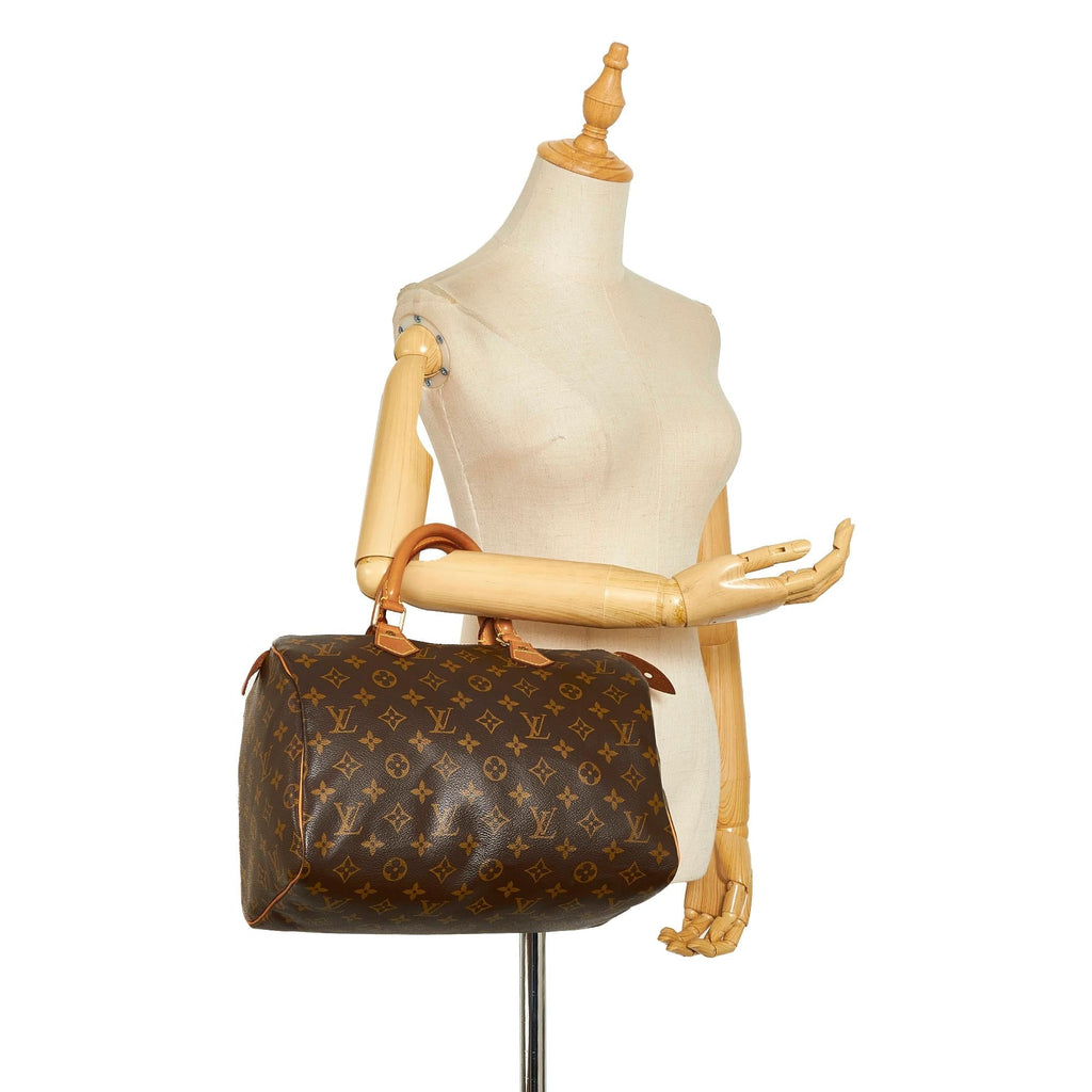 Louis Vuitton Monogram Speedy 30 (SHG-36278)