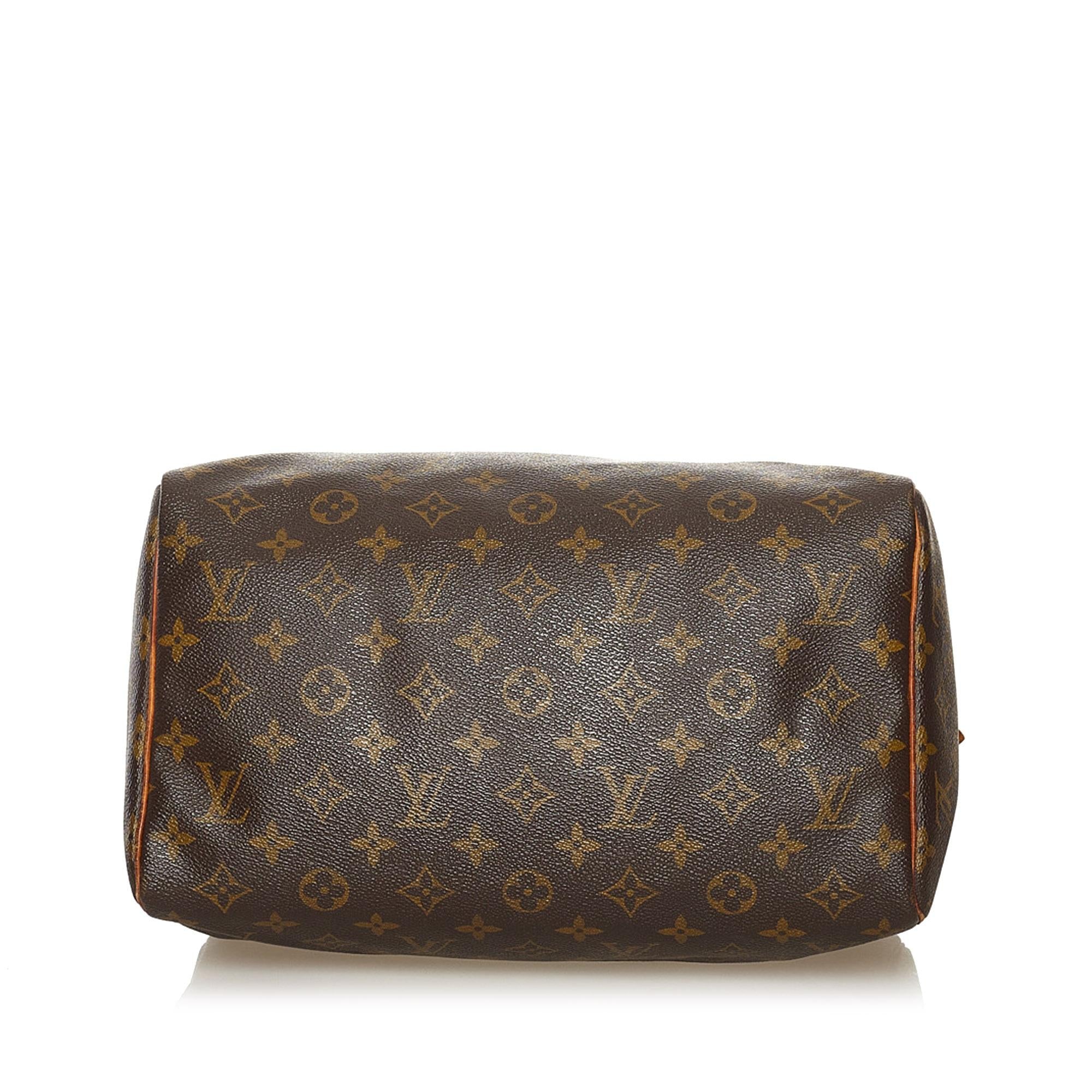 Louis Vuitton Monogram Speedy 30 (SHG-36294)