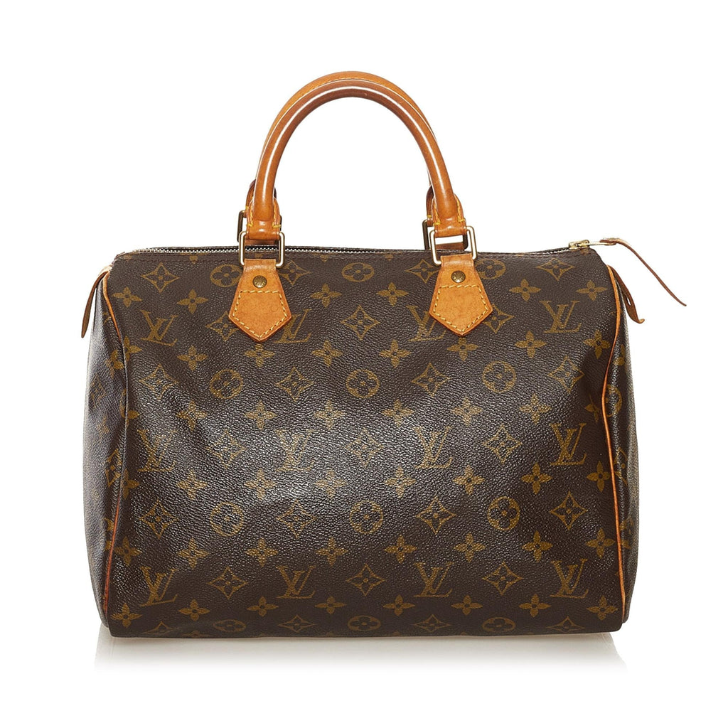 Louis Vuitton Monogram Speedy 30 (SHG-36294)