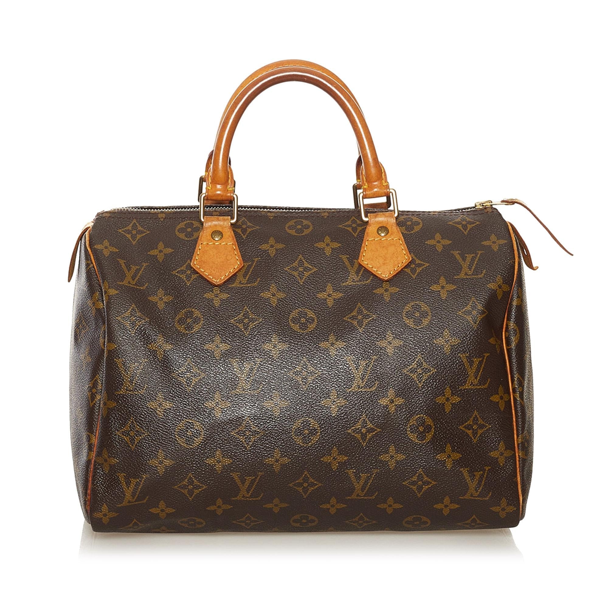 Louis Vuitton Monogram Speedy 30 (SHG-36294)