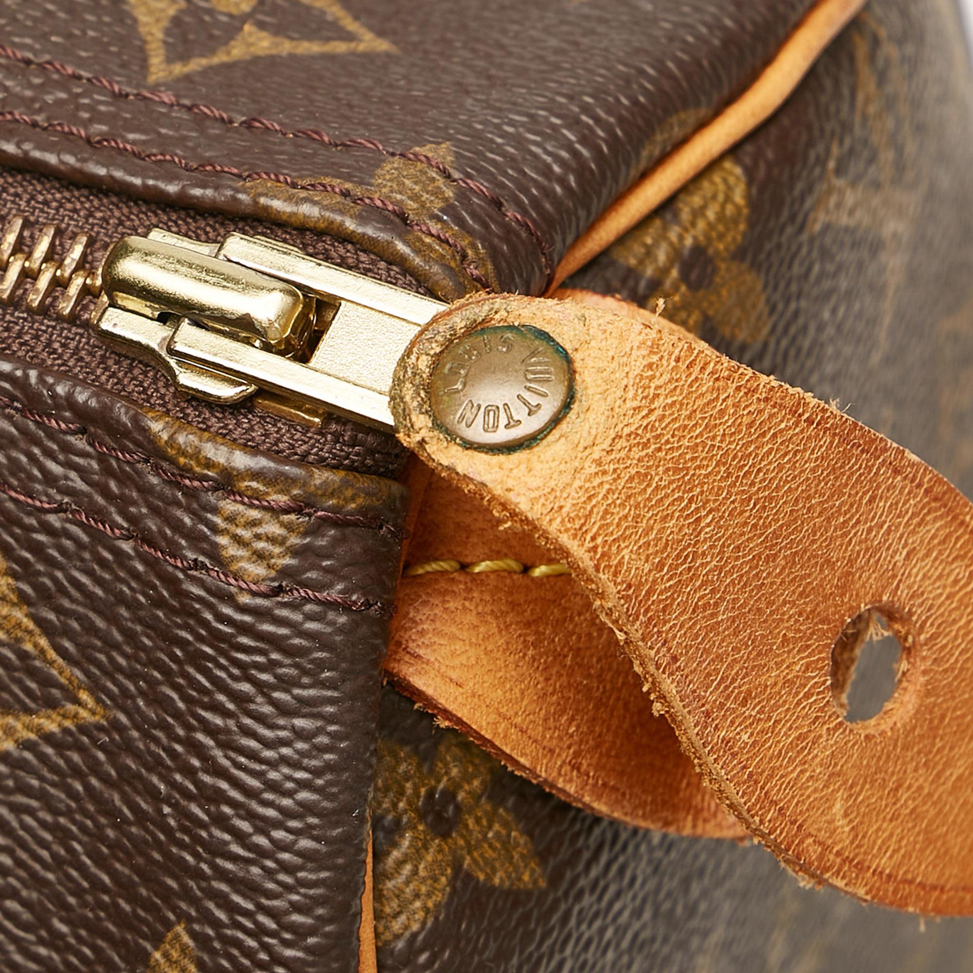 Louis Vuitton Monogram Speedy 30 (SHG-36297)