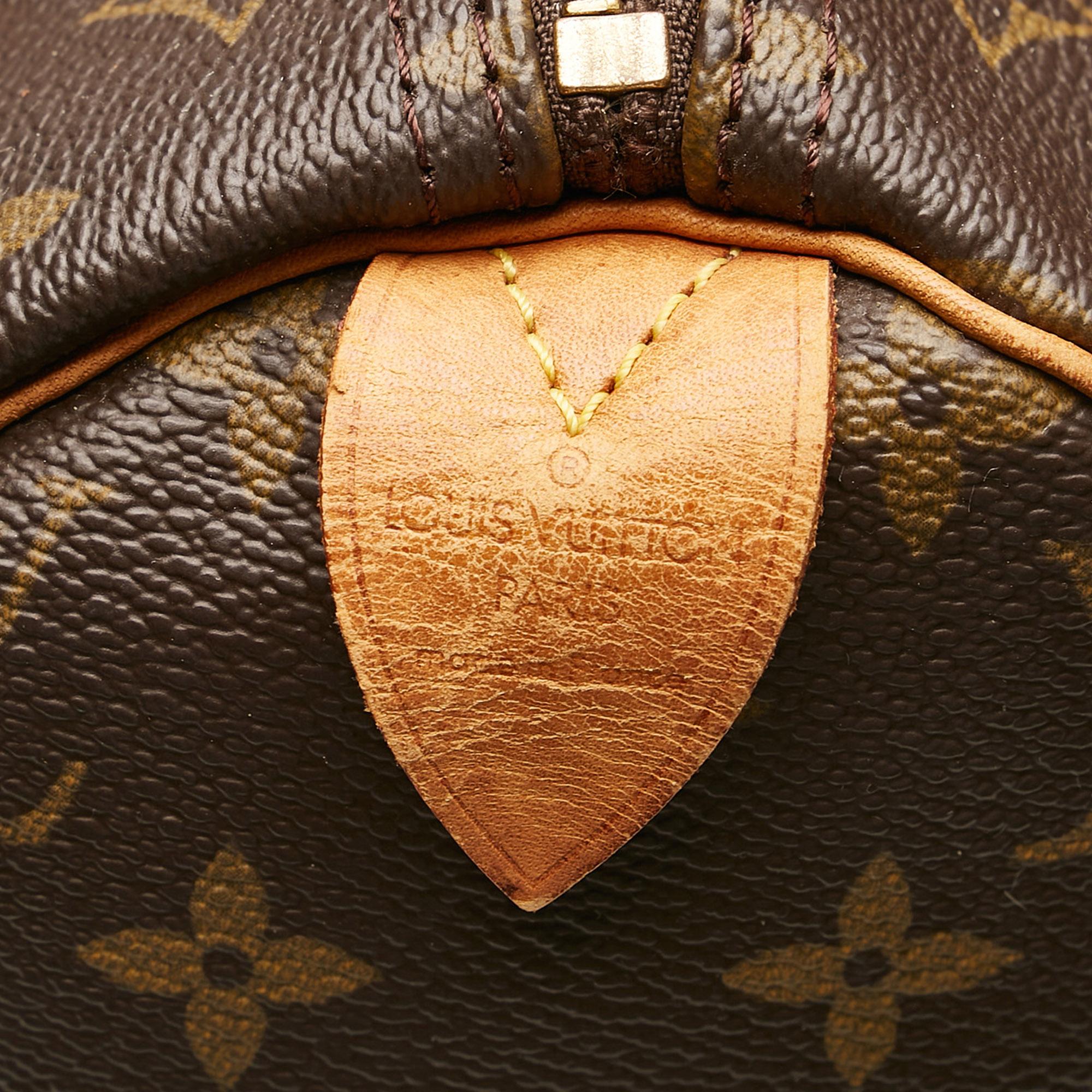 Louis Vuitton Monogram Speedy 30 (SHG-36297)