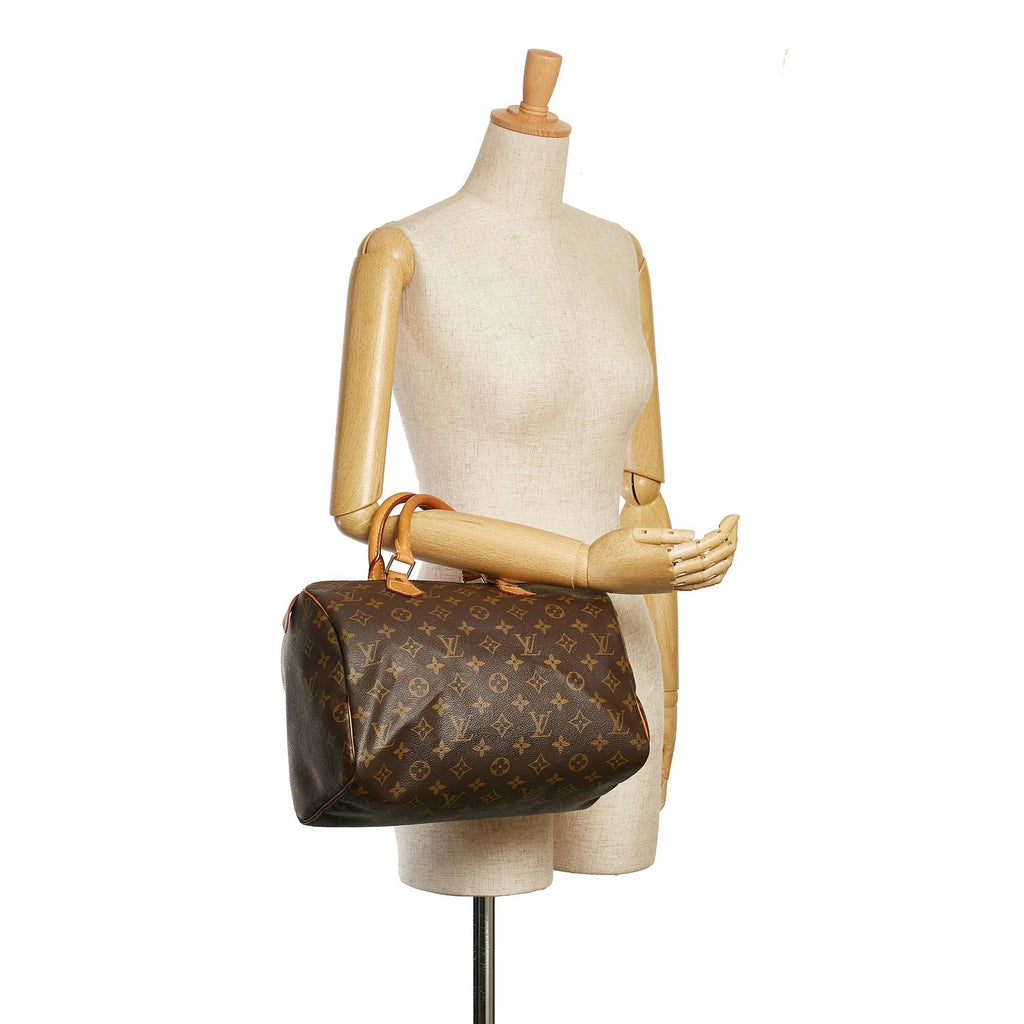 Louis Vuitton Monogram Speedy 30 (SHG-36297)