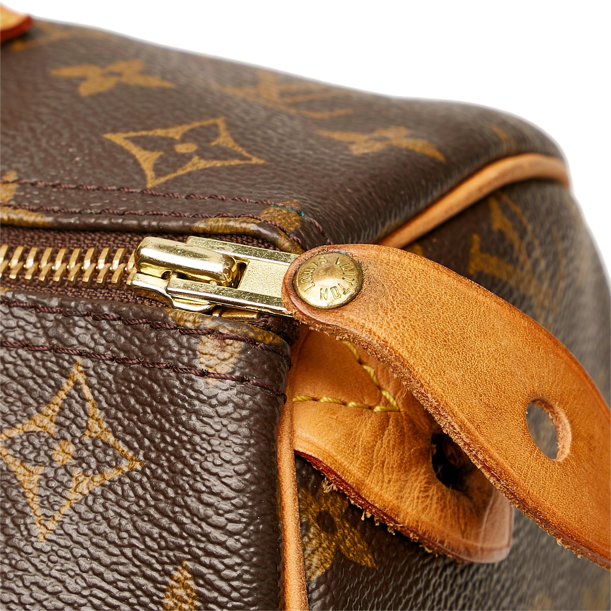 Louis Vuitton Monogram Speedy 30 (SHG-36336)