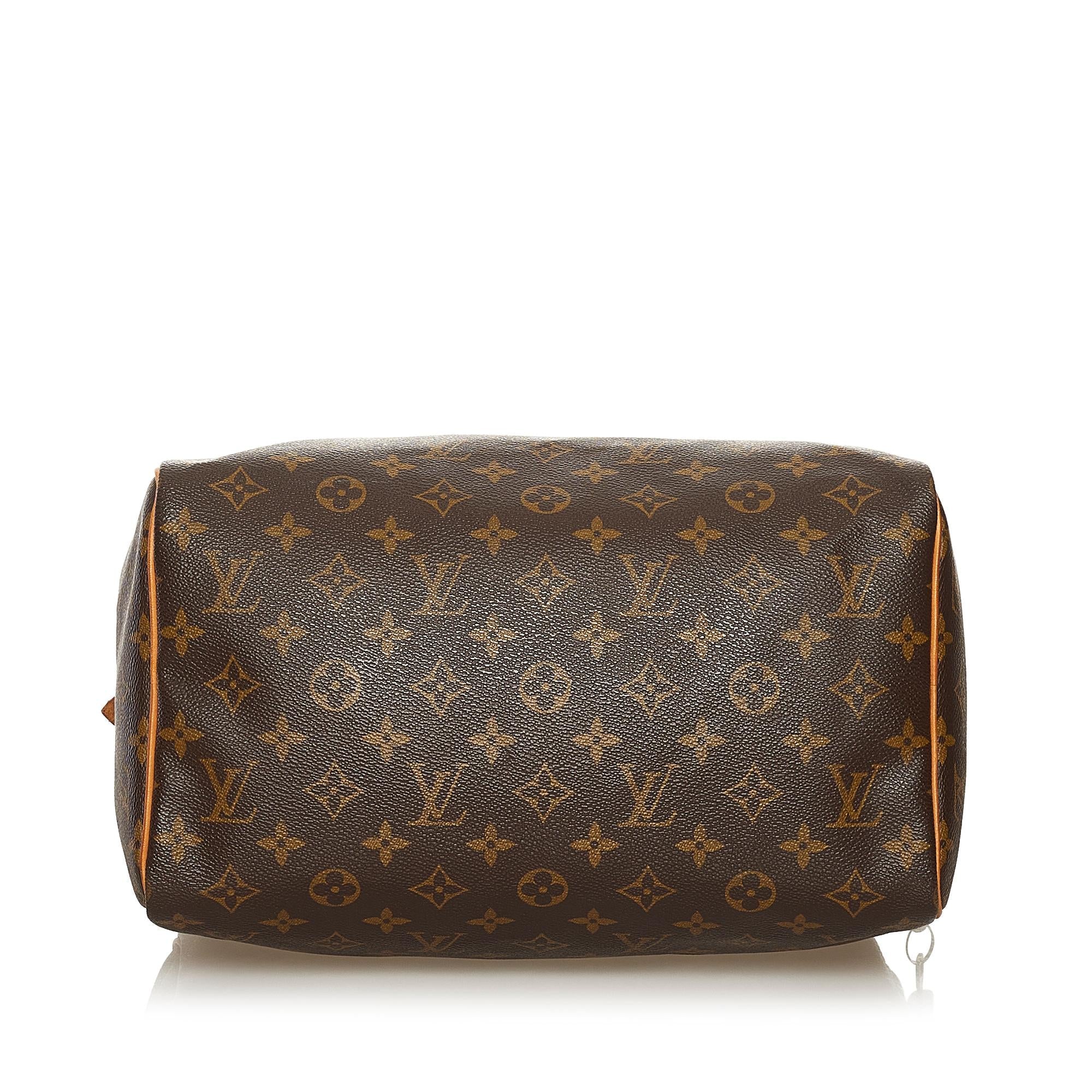 Louis Vuitton Monogram Speedy 30 (SHG-36553)
