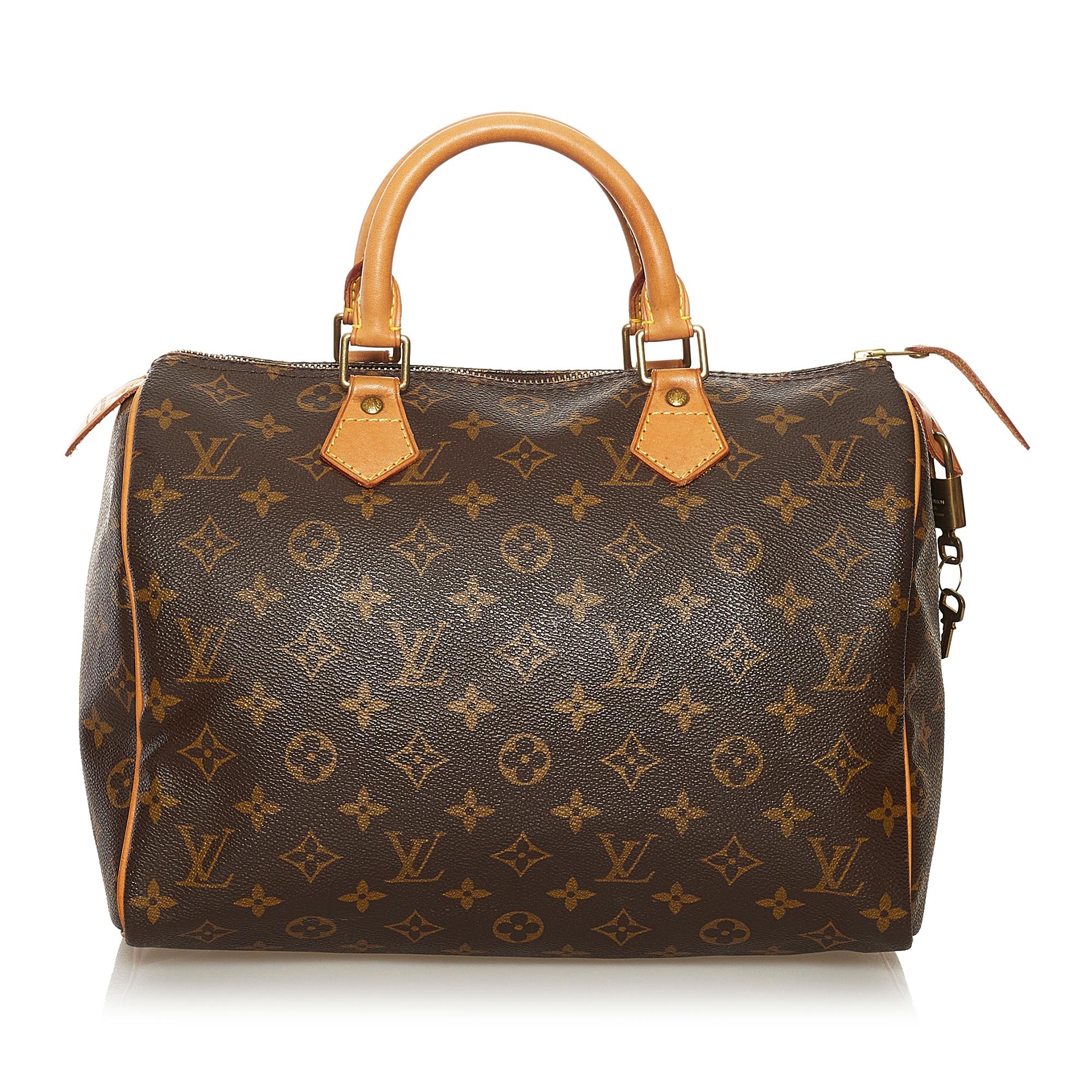 Louis Vuitton Monogram Speedy 30 (SHG-36553)