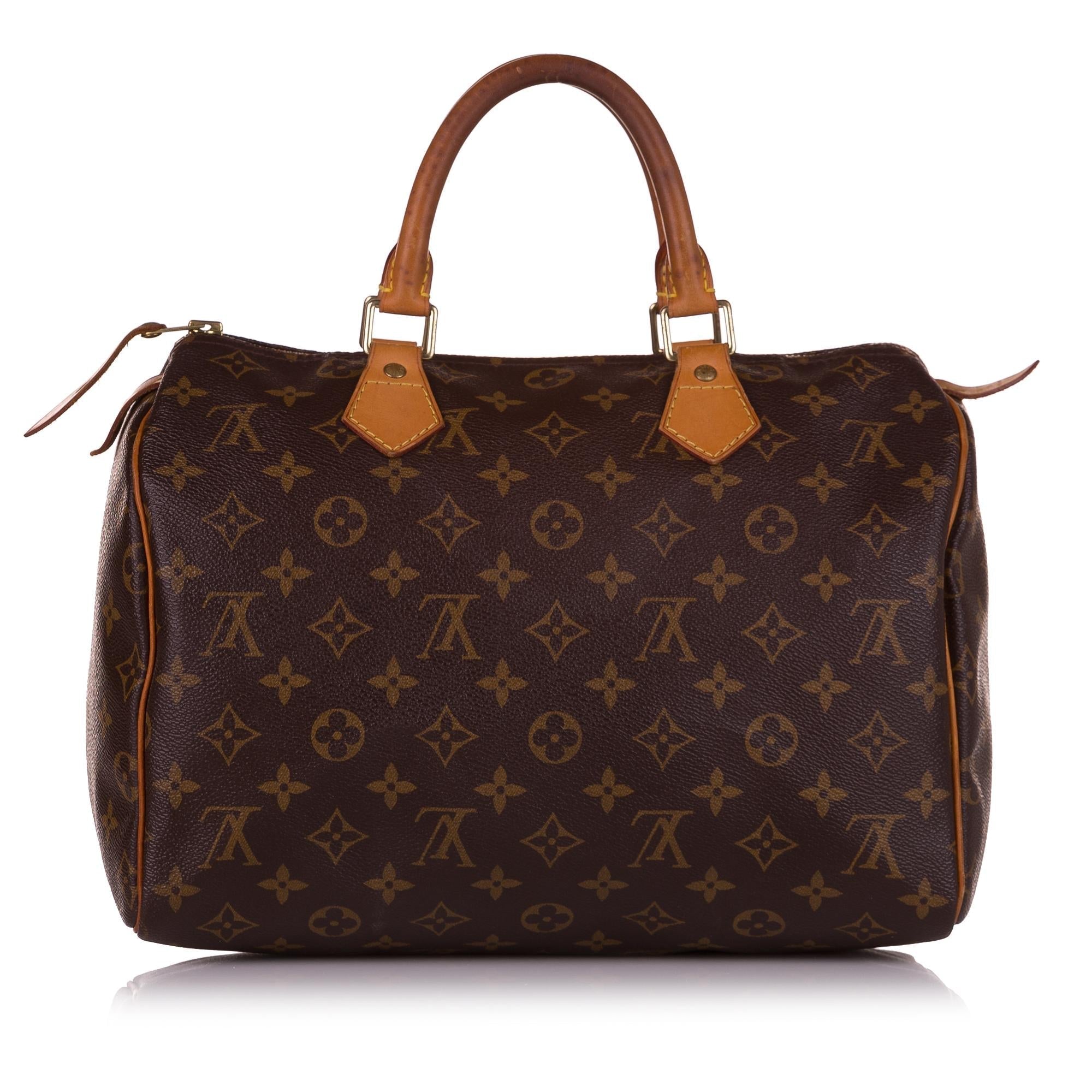 Louis Vuitton Monogram Speedy 30 (SHG-36597)
