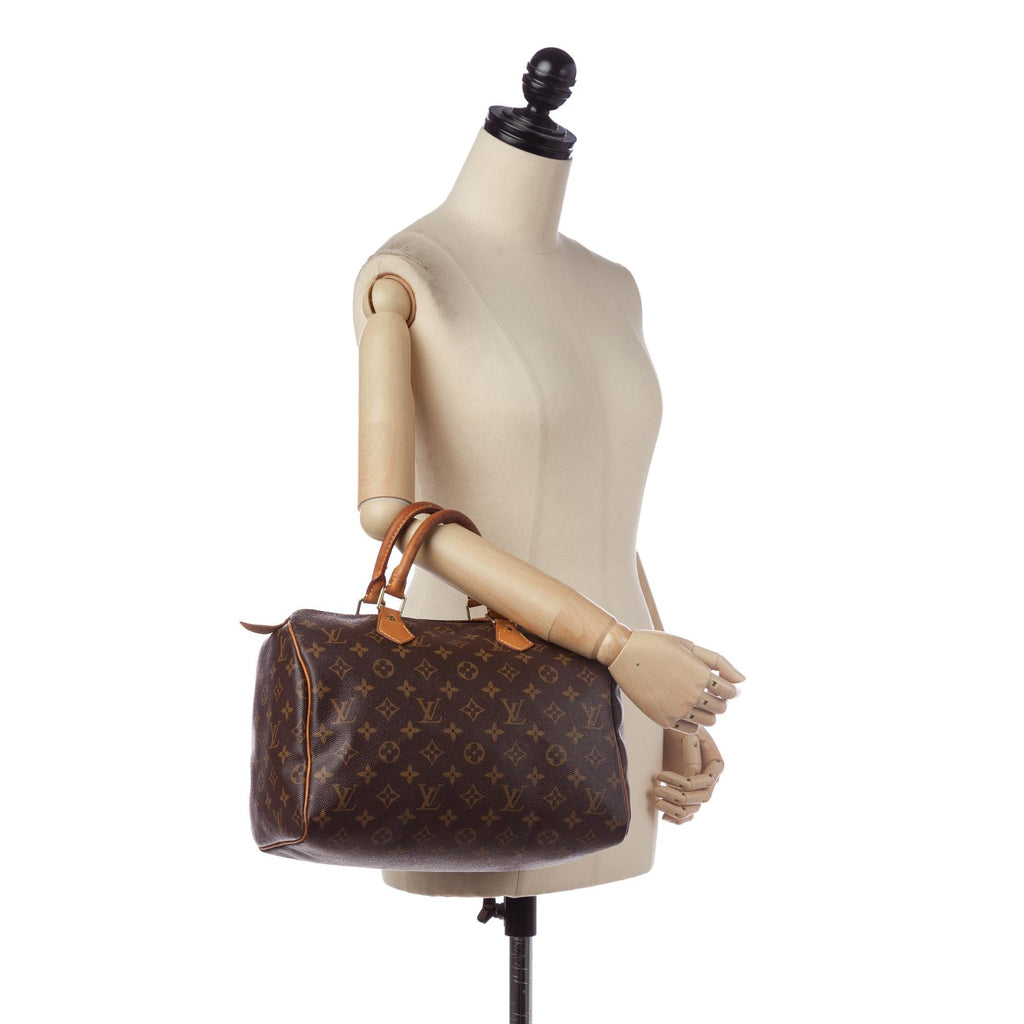 Louis Vuitton Monogram Speedy 30 (SHG-36597)