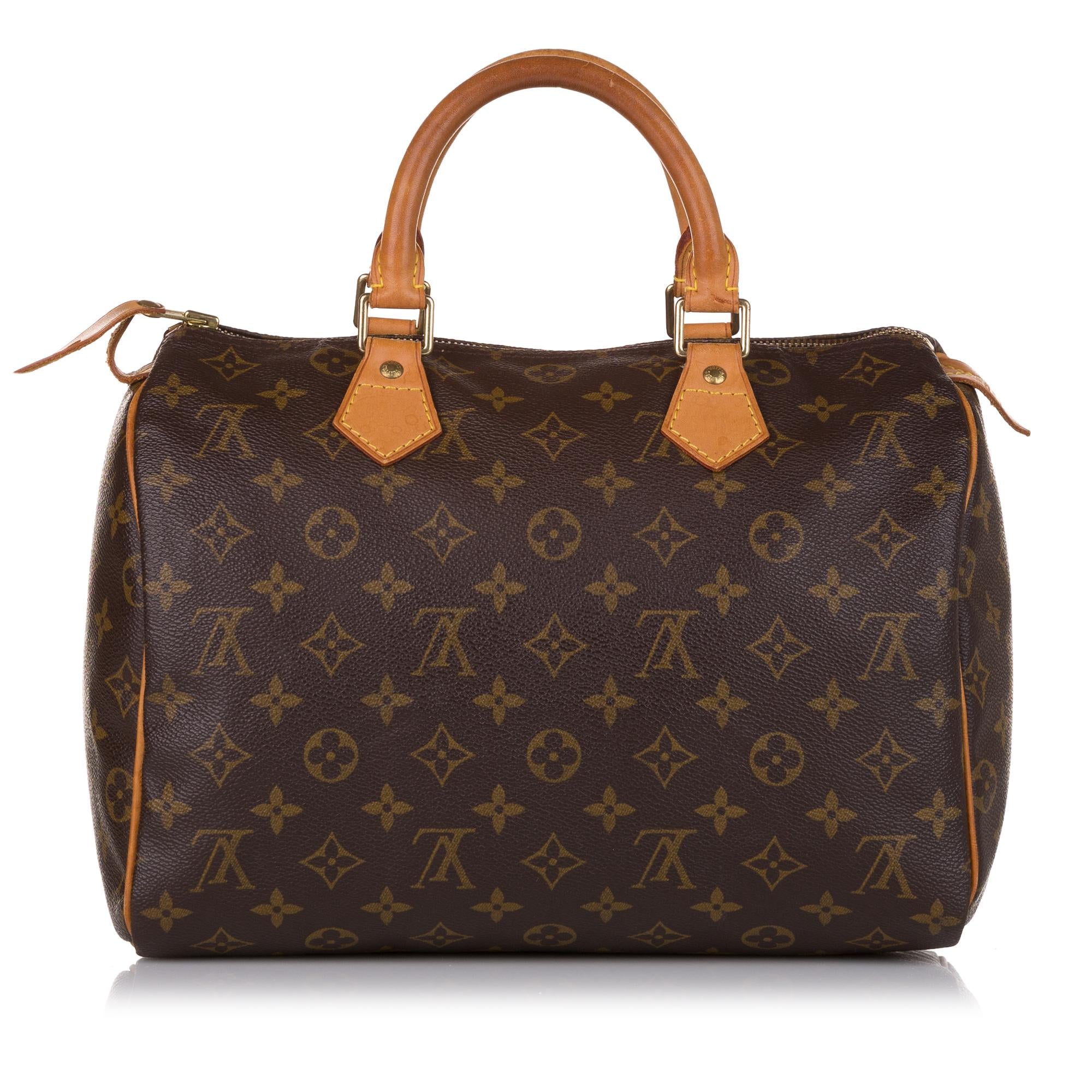 Louis Vuitton Monogram Speedy 30 (SHG-36601)