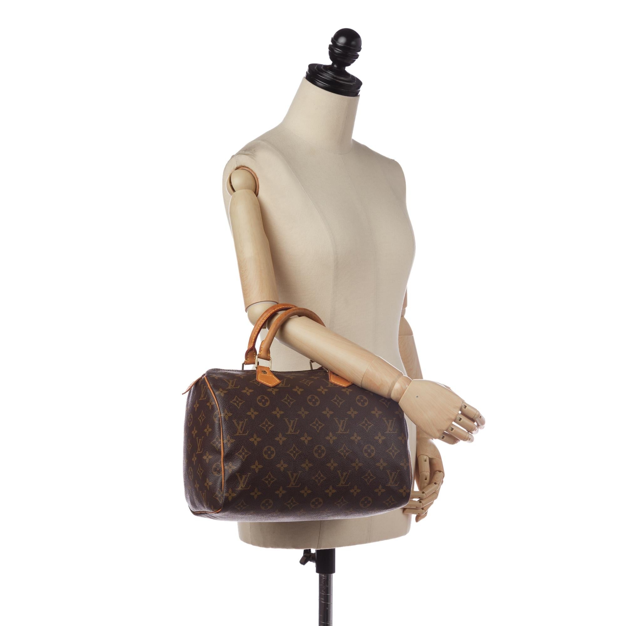 Louis Vuitton Monogram Speedy 30 (SHG-36601)