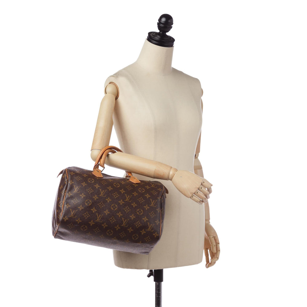 Louis Vuitton Monogram Speedy 30 (SHG-36624)