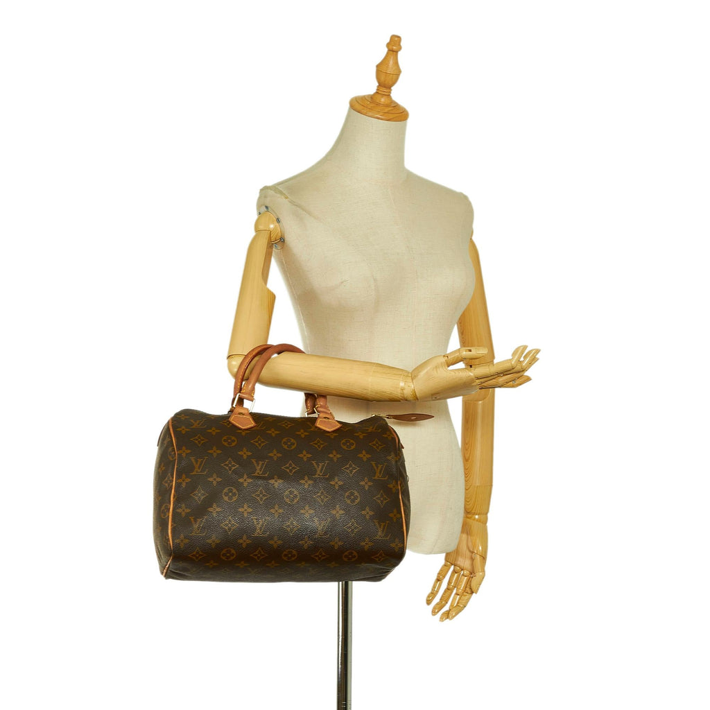 Louis Vuitton Monogram Speedy 30 (SHG-36750)