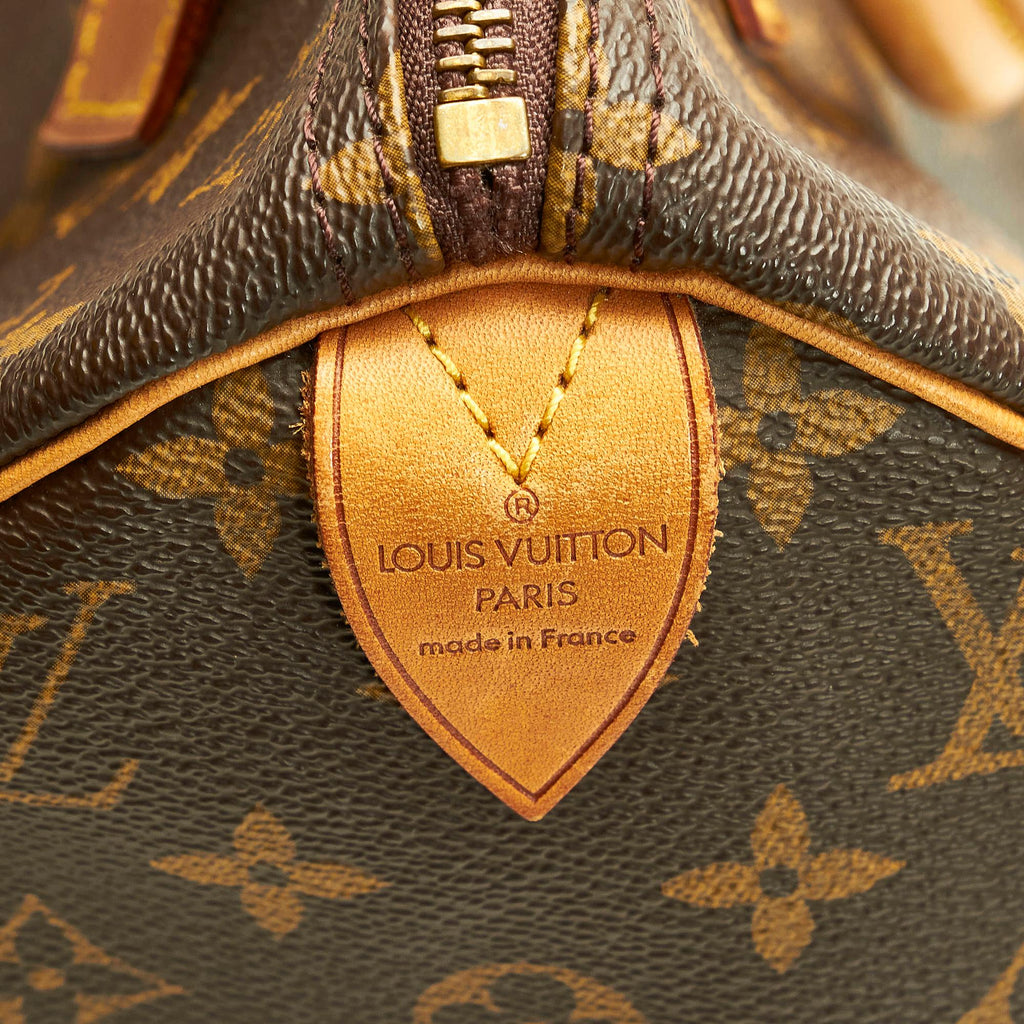 Louis Vuitton Monogram Speedy 30 (SHG-36756)