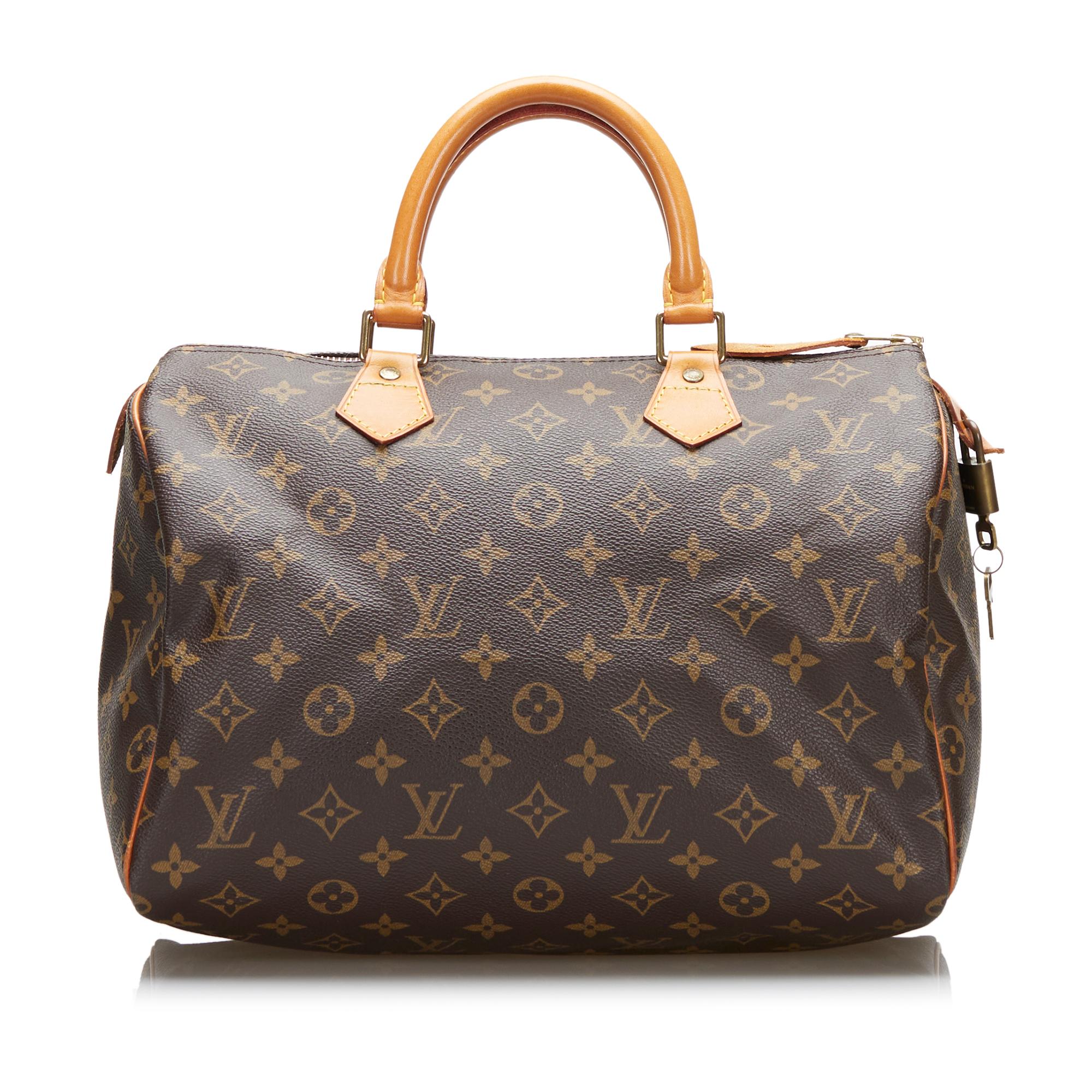 Louis Vuitton Monogram Speedy 30 (SHG-36905)
