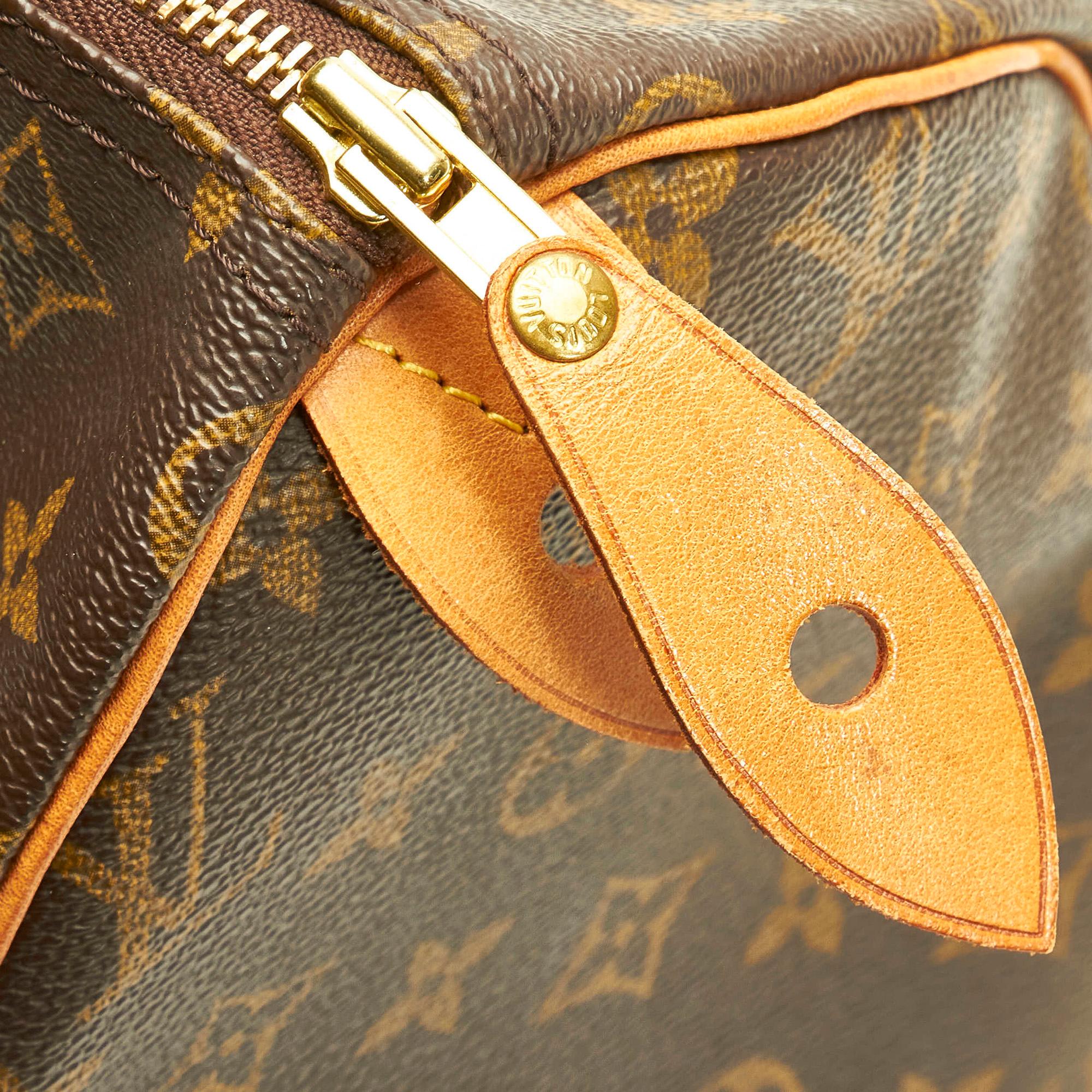 Louis Vuitton Monogram Speedy 30 (SHG-37286)