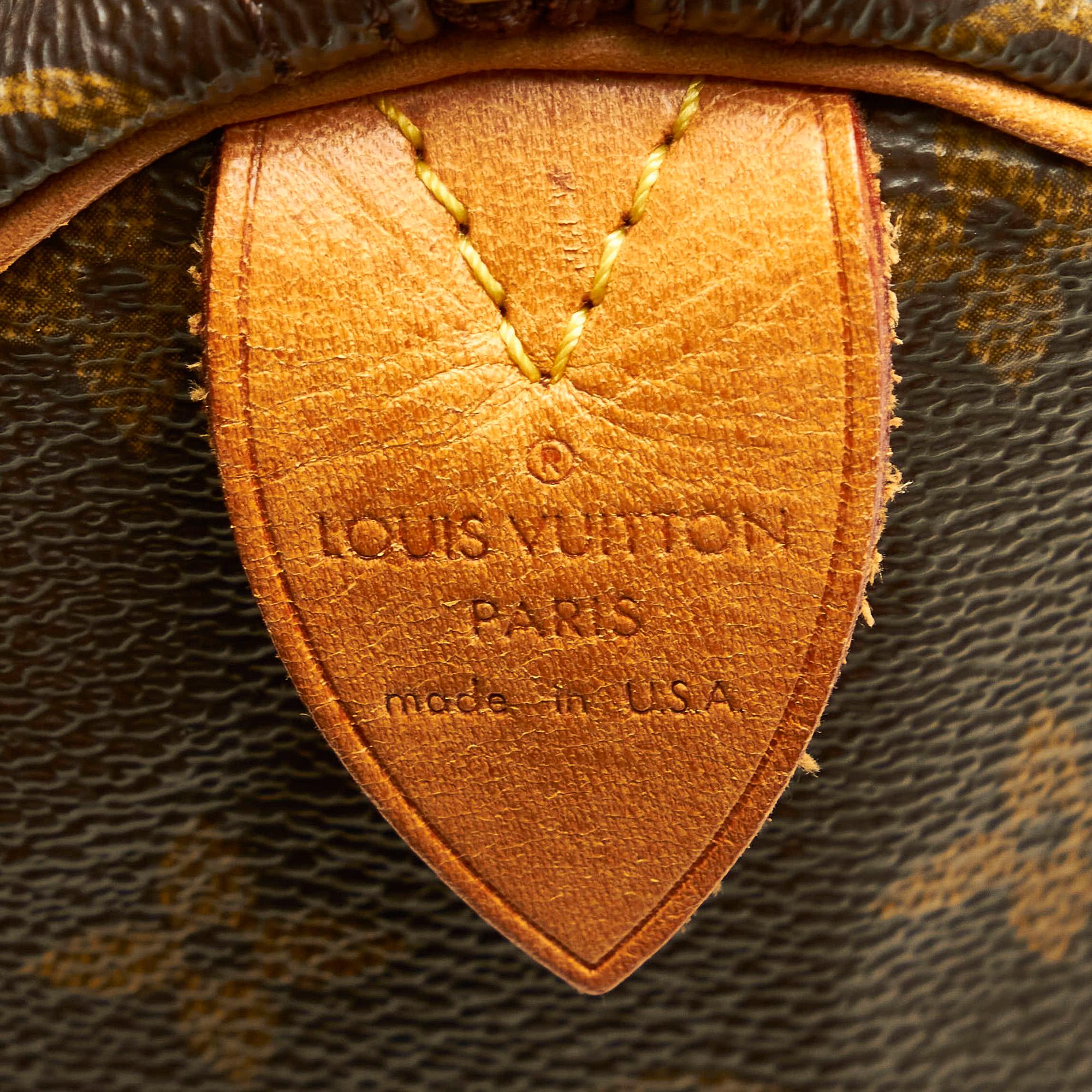 Louis Vuitton Monogram Speedy 30 (SHG-37286)